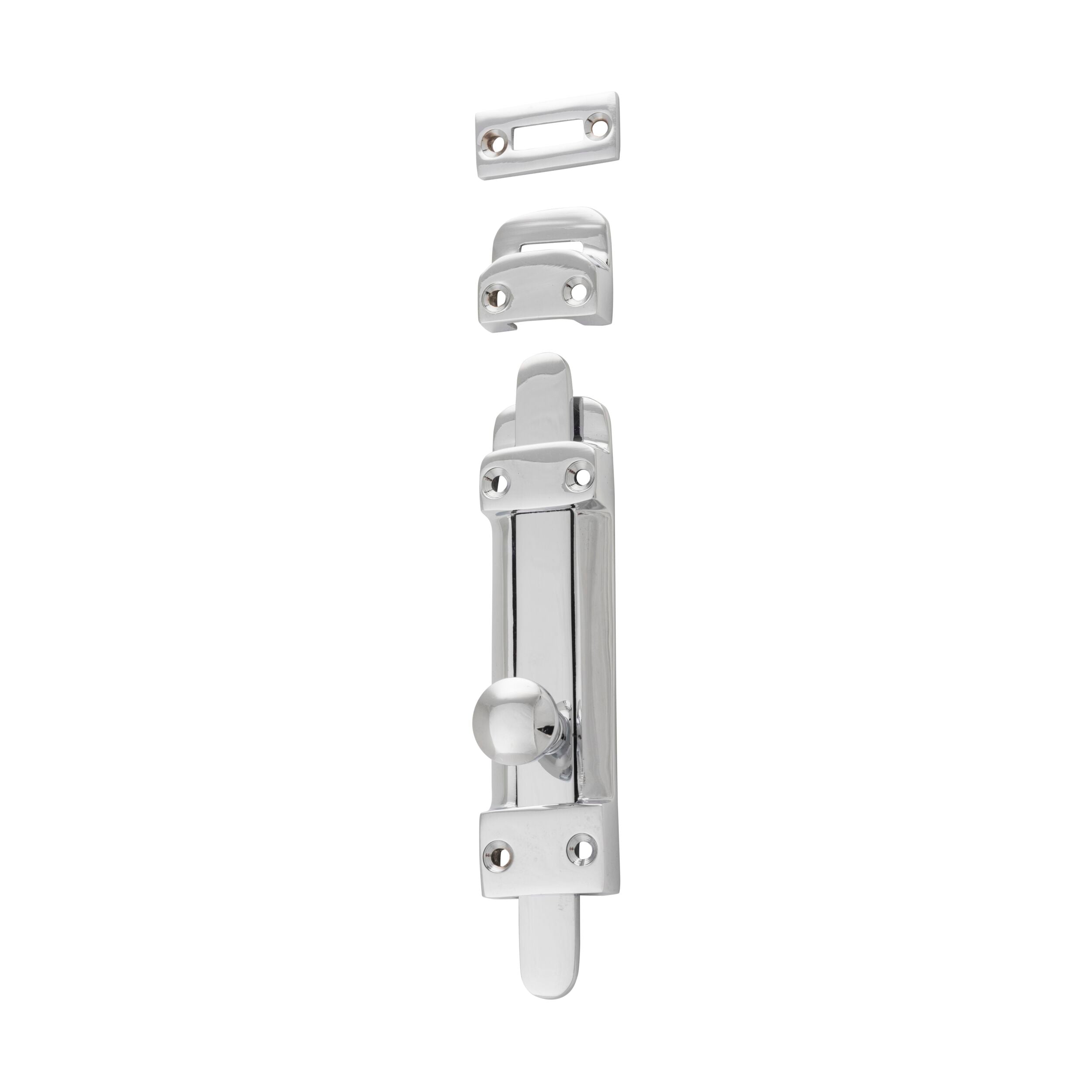 Chrome Plated 9754 Tower Bolt 4.65