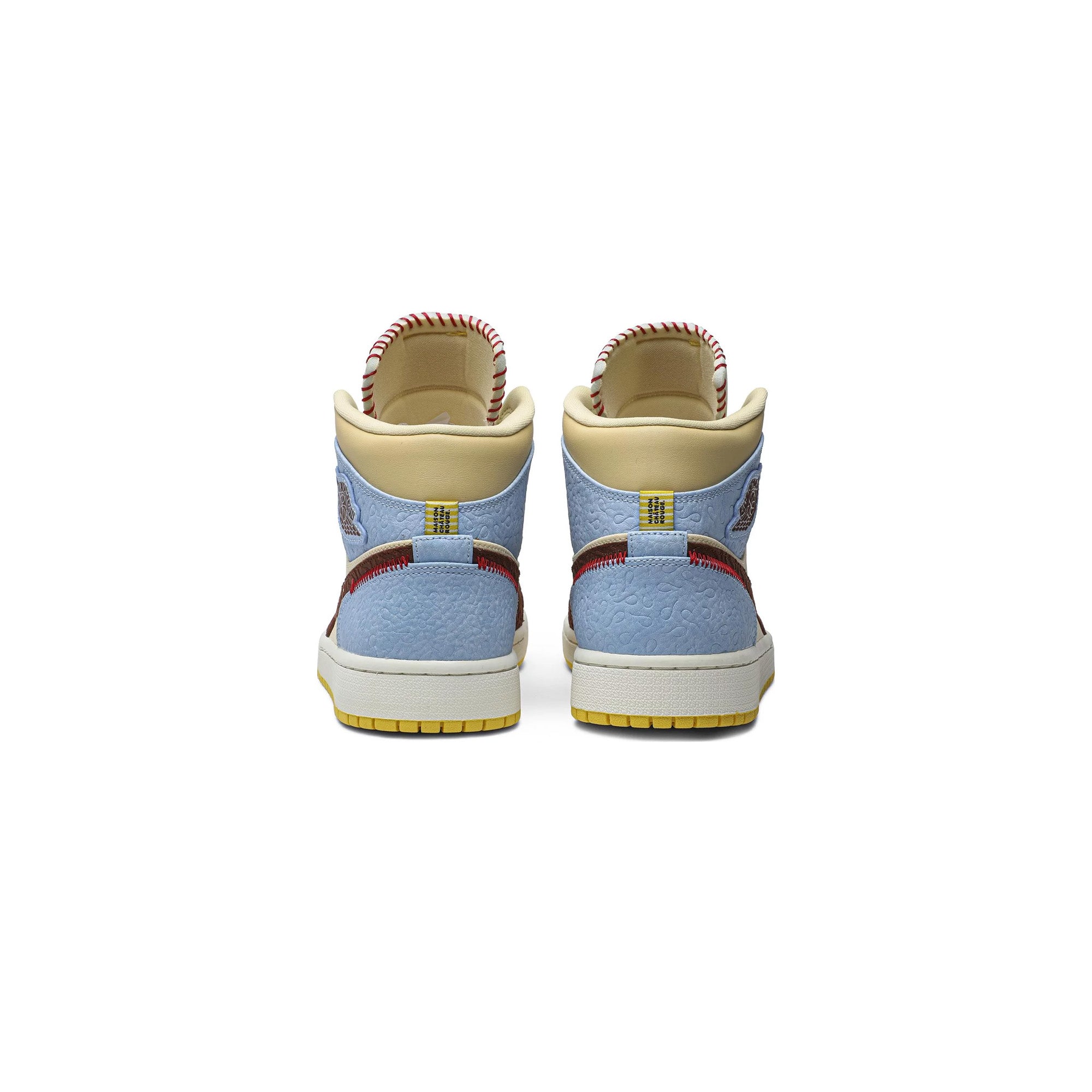 Air Jordan 1 Mid SE 'Fearless Maison Chateau Rouge' Basketball Shoes (2019) - Men's High-Top Sneakers for Streetwear & Casual Fashion
