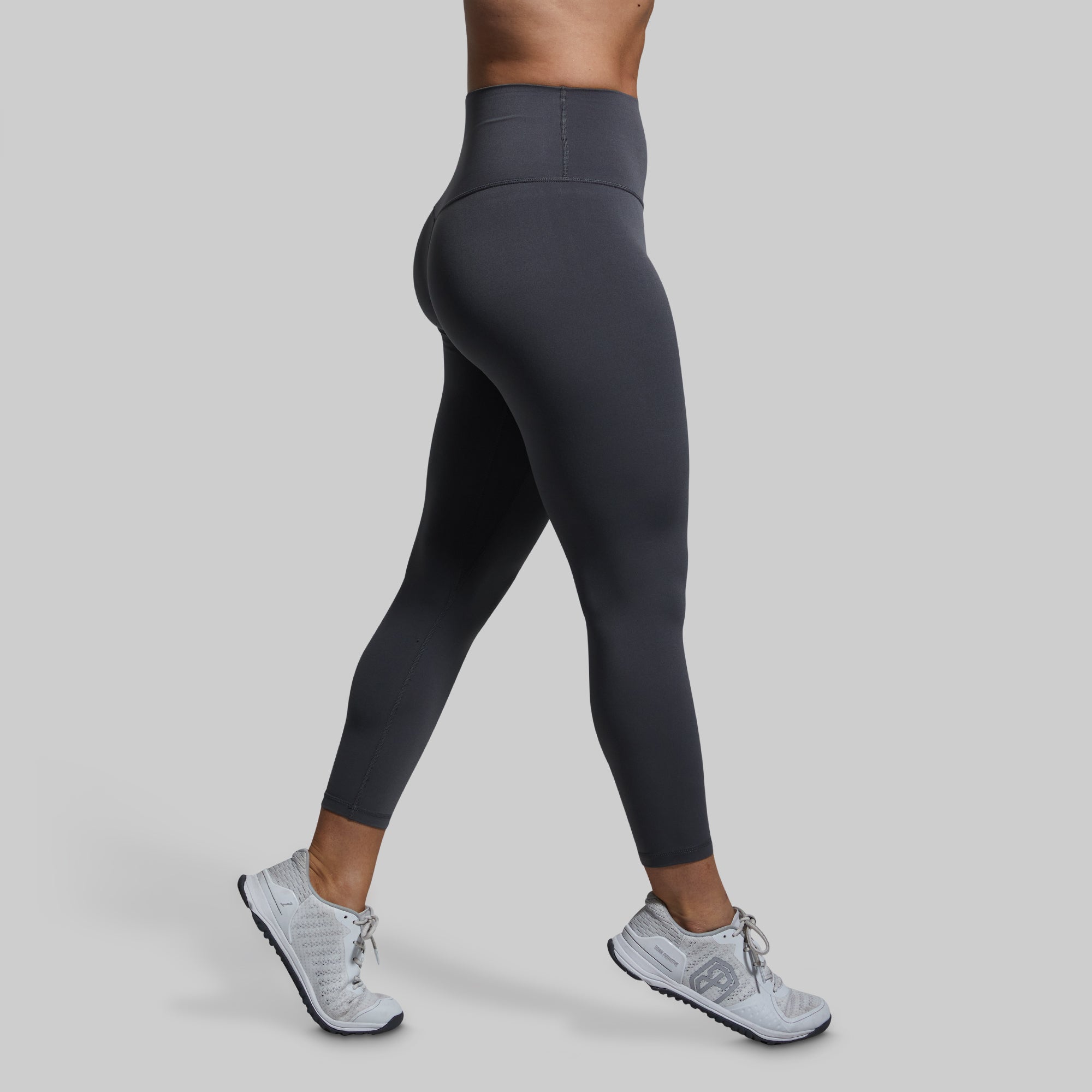 High-Waisted Inspire Legging in Gunmetal - Perfect for Yoga, Running & Workouts | Women's Fitness & Activewear
