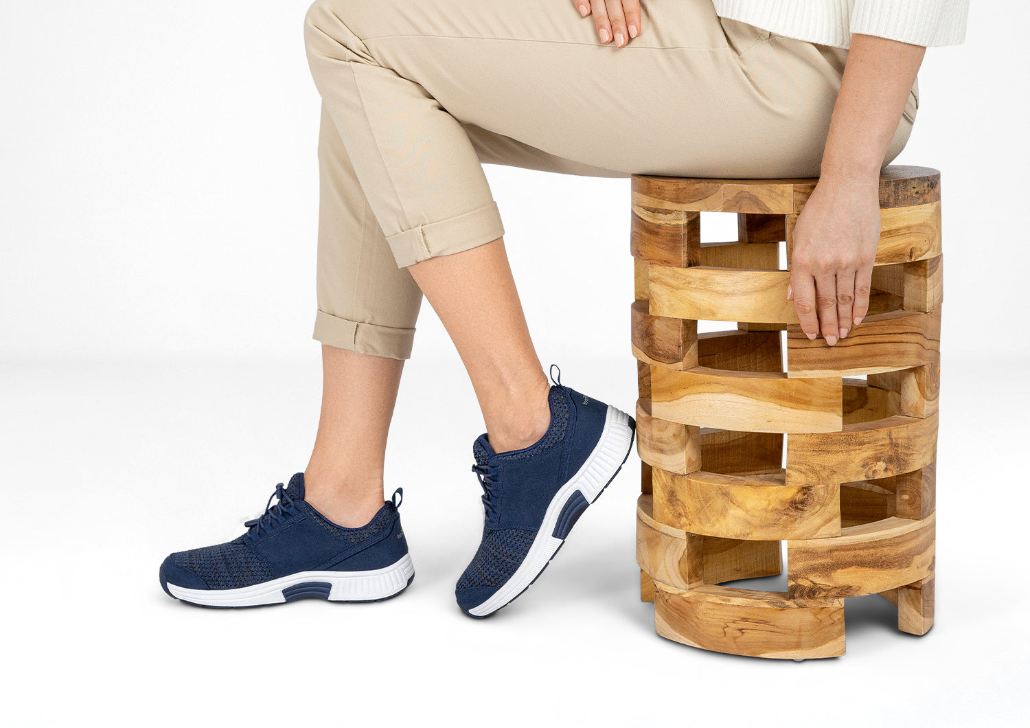 Francis No Tie Blue - Stylish and Comfortable No-Tie Shoelaces for Men & Women | Perfect for Running, Walking, and Everyday Wear