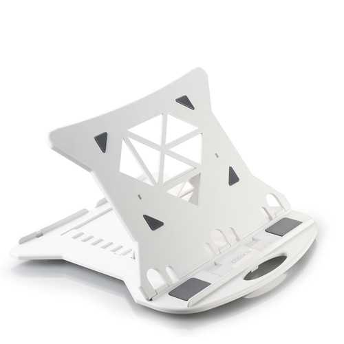 Cooskin YDA006 360° Swivel Foldable Laptop Stand with Ventilation - Adjustable Phone & Tablet Holder for Home, Office, and Travel Use