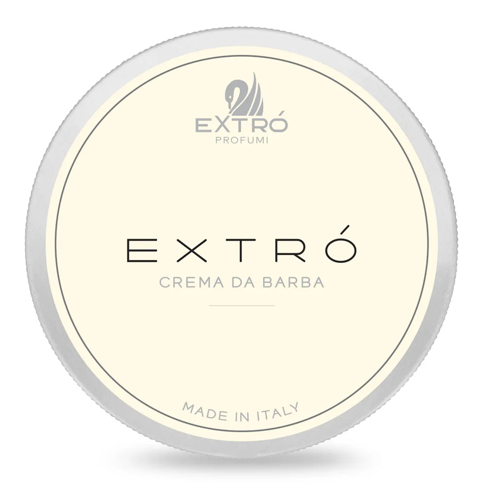 EXTRO Men's Shaving Soap - Natural & Moisturizing Shave Cream for Sensitive Skin - Perfect for Daily Shaving Routine & Travel Grooming Kit