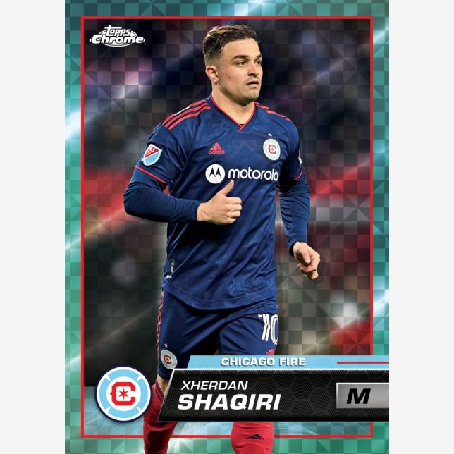 2023 Topps MLS Chrome Soccer Trading Cards Value Box - Collectible Player Cards for Fans & Collectors - Perfect for Gifts, Display, and Trading