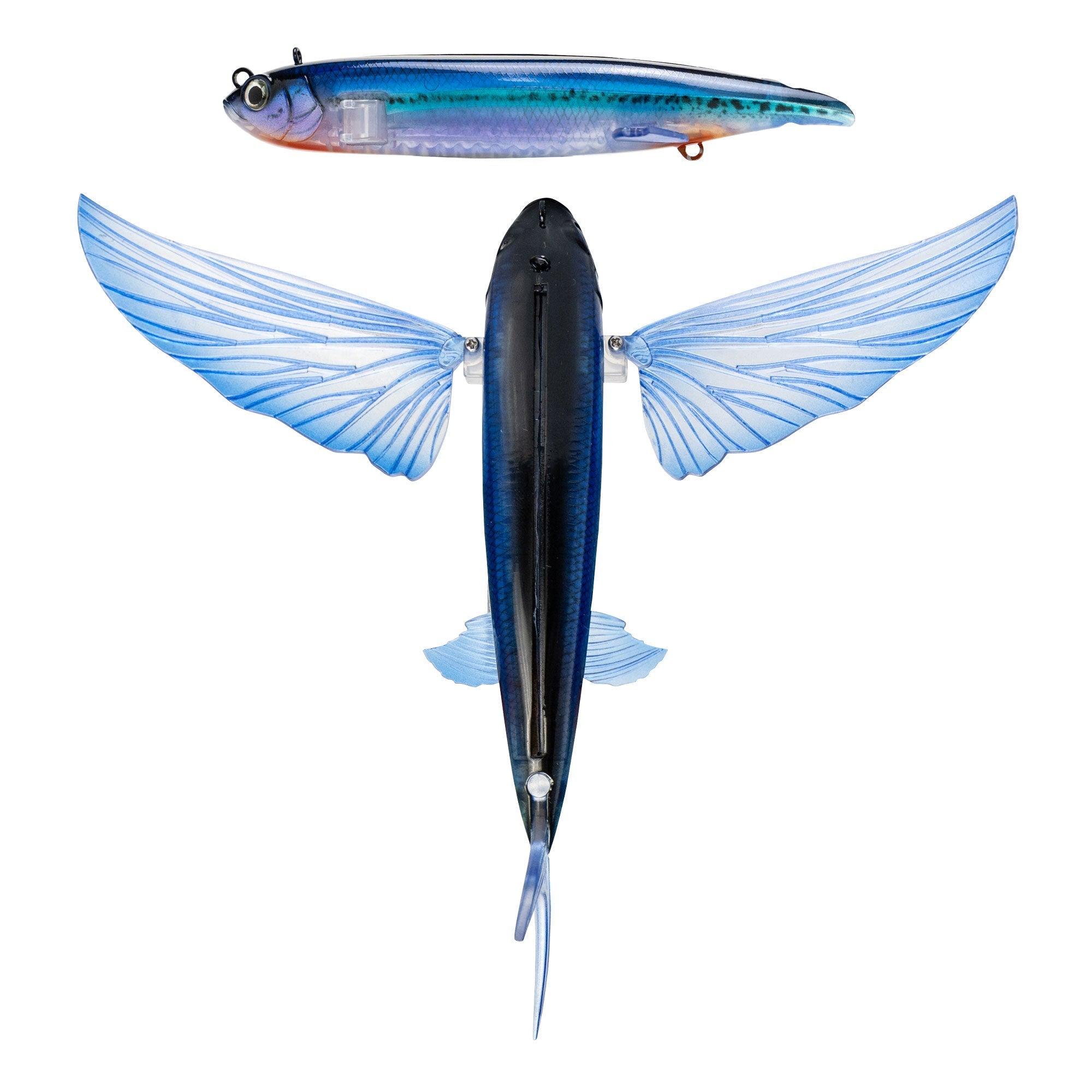 Nomad Design Slipstream Flying Fish Lures - Premium Saltwater Fishing Lures for Tuna, Mahi Mahi & Wahoo - Perfect for Offshore Trolling & Big Game Fishing