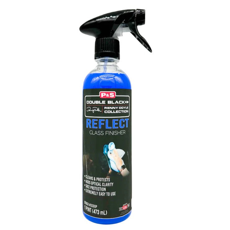 P&S REFLECT Glass Finisher - Premium Car Glass Protectant for Ultimate Clarity & Shine | Perfect for Windshields, Windows & Mirrors | Water Repellent & UV Protection