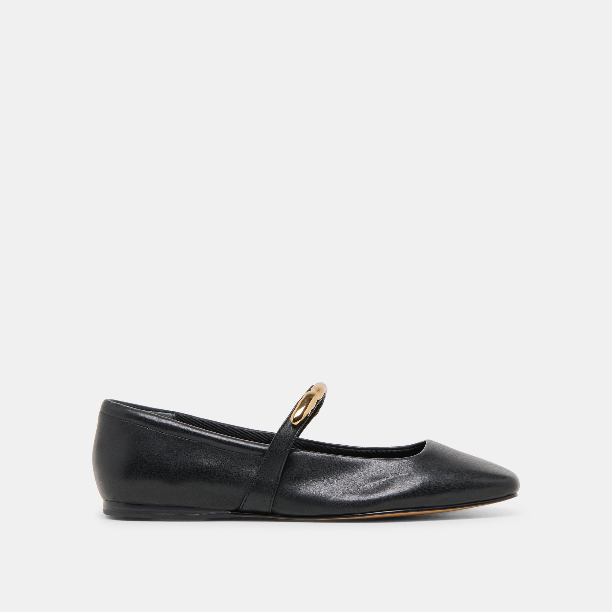RADYA Women's Ballet Flats - Genuine Black Leather Slip-On Shoes for Comfort & Style | Perfect for Work, Casual Wear & Travel