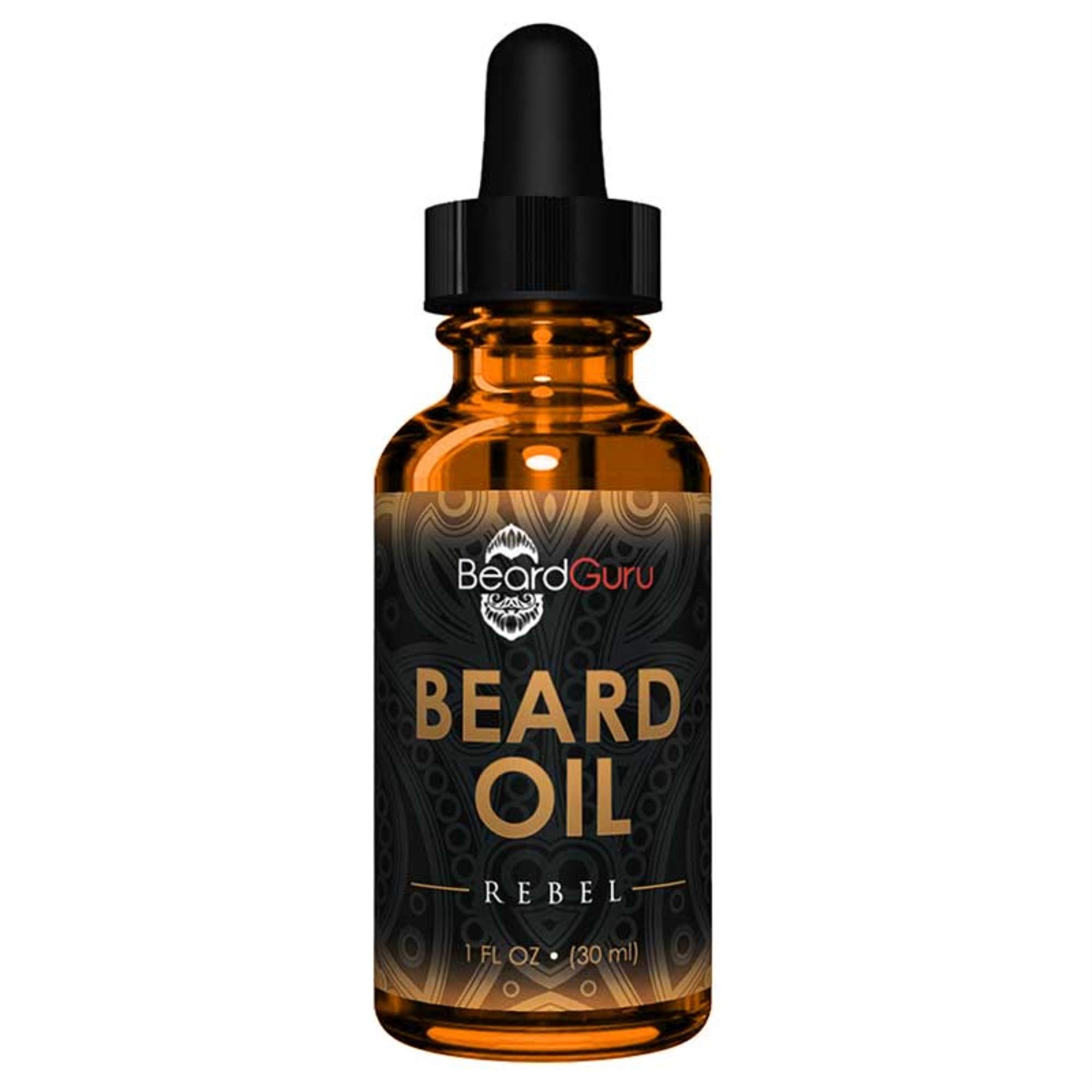 Rebel Beard Oil for Men - Natural Growth & Conditioning - Moisturizing & Softening - Perfect for Daily Grooming & Styling