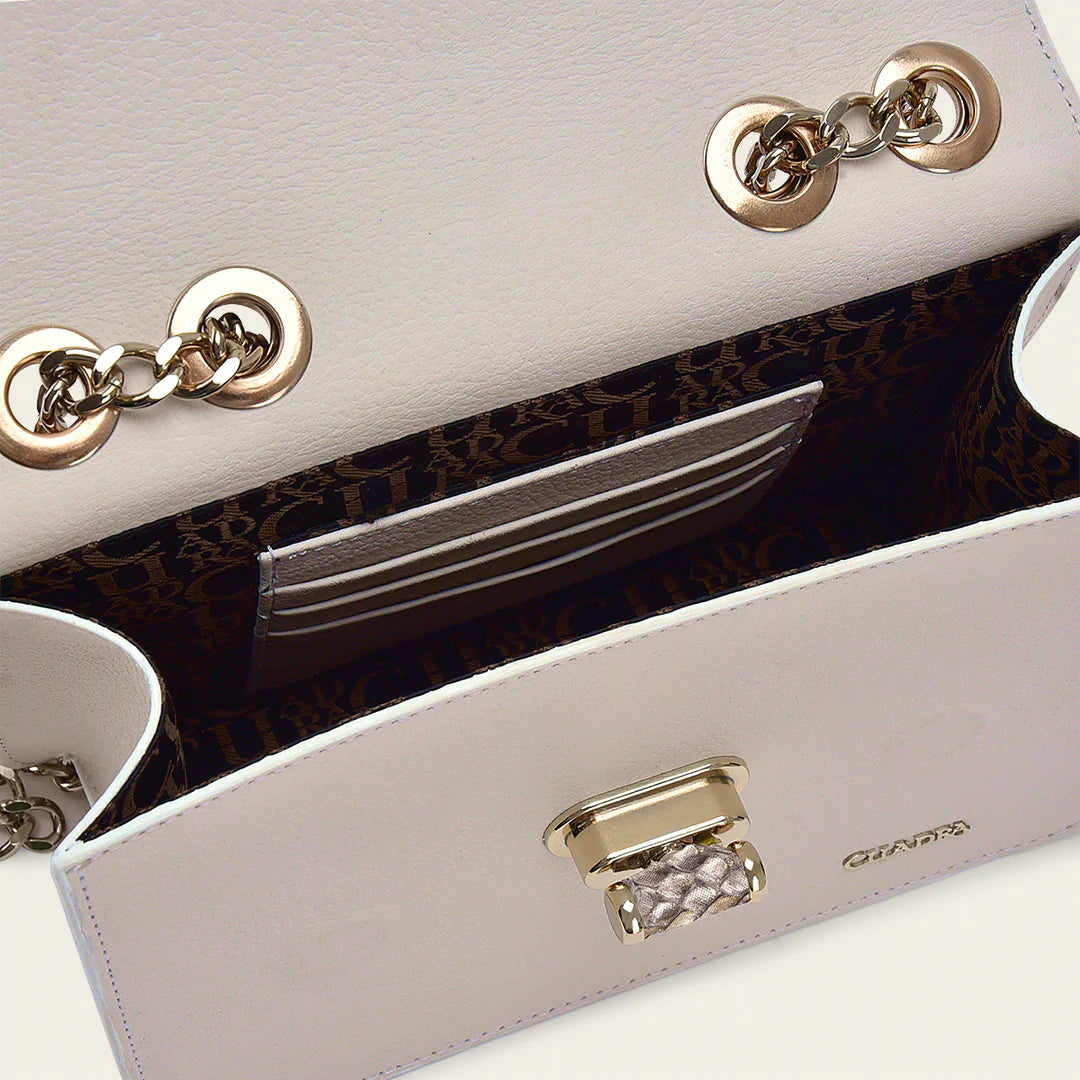 BOD0MPH Women's Fashion Python Print Handbag - Stylish Cuadra Bone Dress Clutch for Evening Parties & Special Occasions
