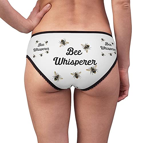 Bee Whisperer Women's Cotton Briefs - Comfortable & Funny Underwear for Everyday Wear | Perfect for Beekeeping, Gardening & Outdoor Activities