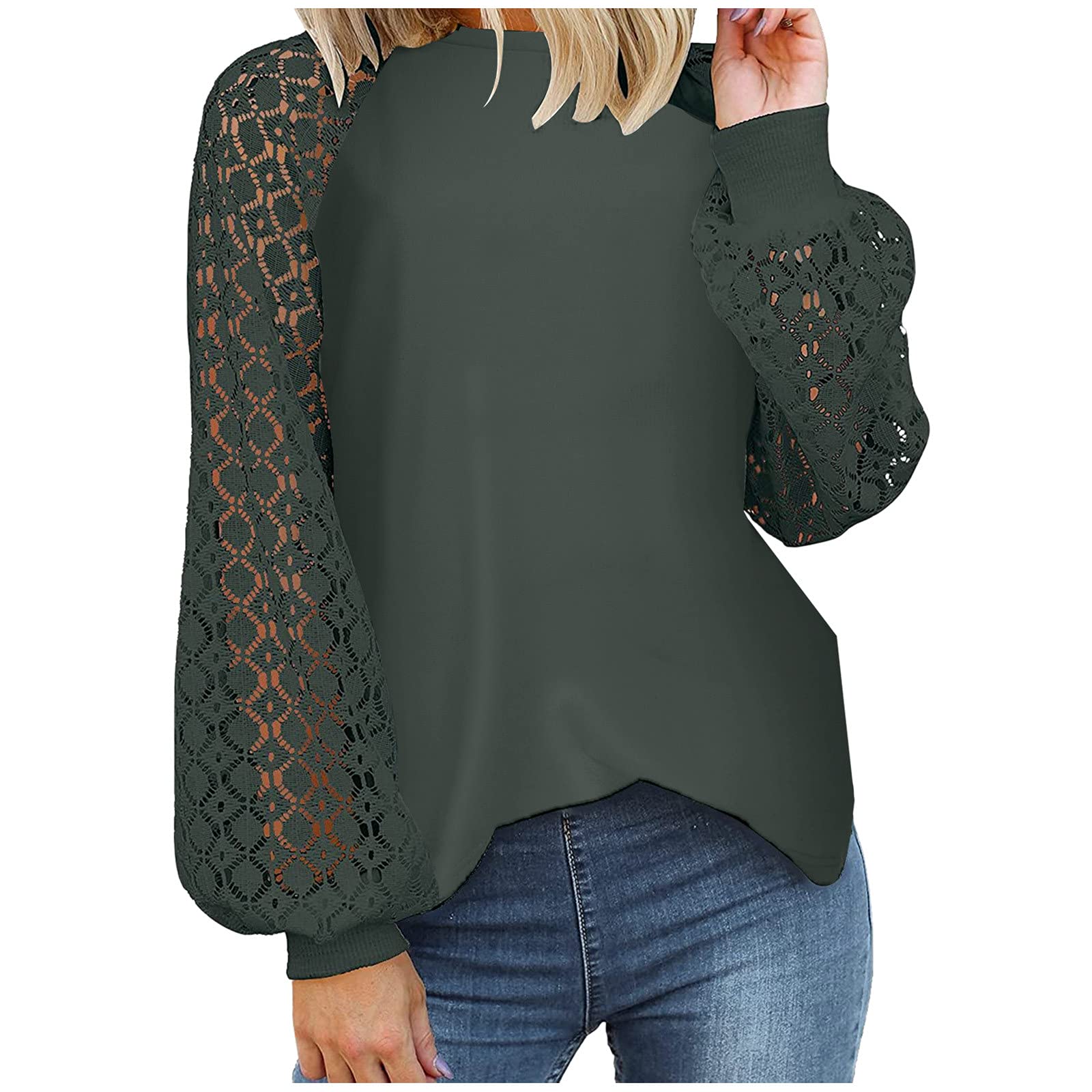 Women's Summer Crewneck Long Sleeve Sweatshirt - Casual & Dressy Pullover Top for Women | Perfect for Office, Outings & Weekend Wear