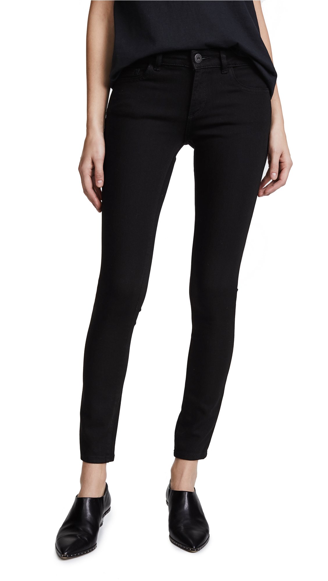 DL1961 Women's Emma Instasculpt Low Rise Skinny Jeans - Stretch Denim Pants for Everyday Comfort | Perfect for Casual Outfits, Work & Date Nights