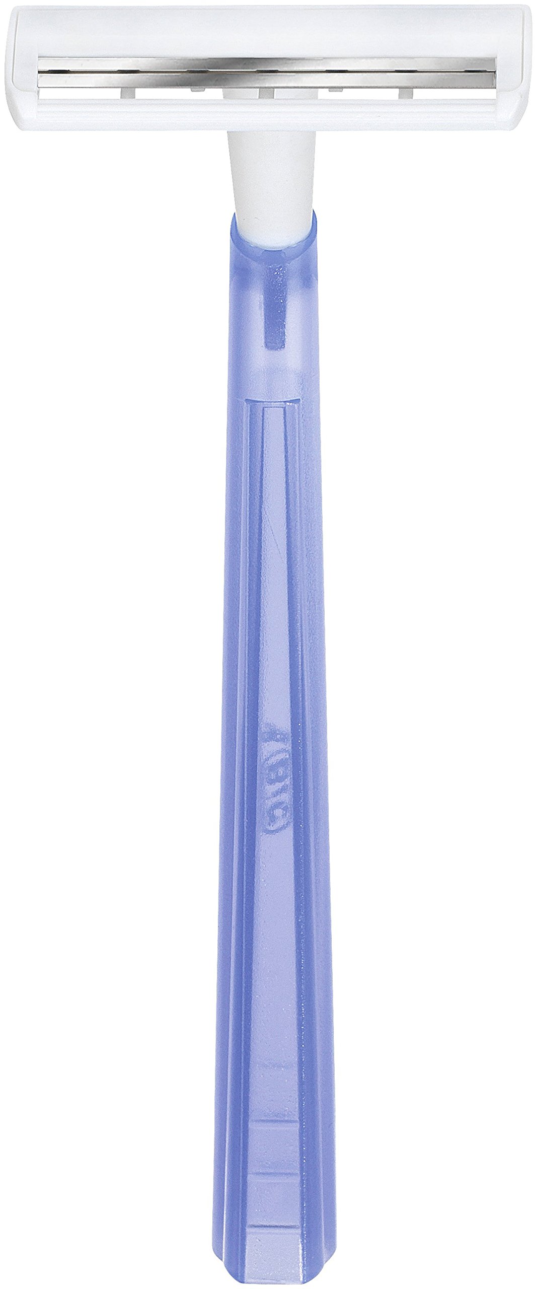 BIC Twin Lady Sensitive Razors - 15 Pack Disposable Razors with 2 Blades for Smooth & Precise Shave - Ideal for Sensitive Skin & Travel Use