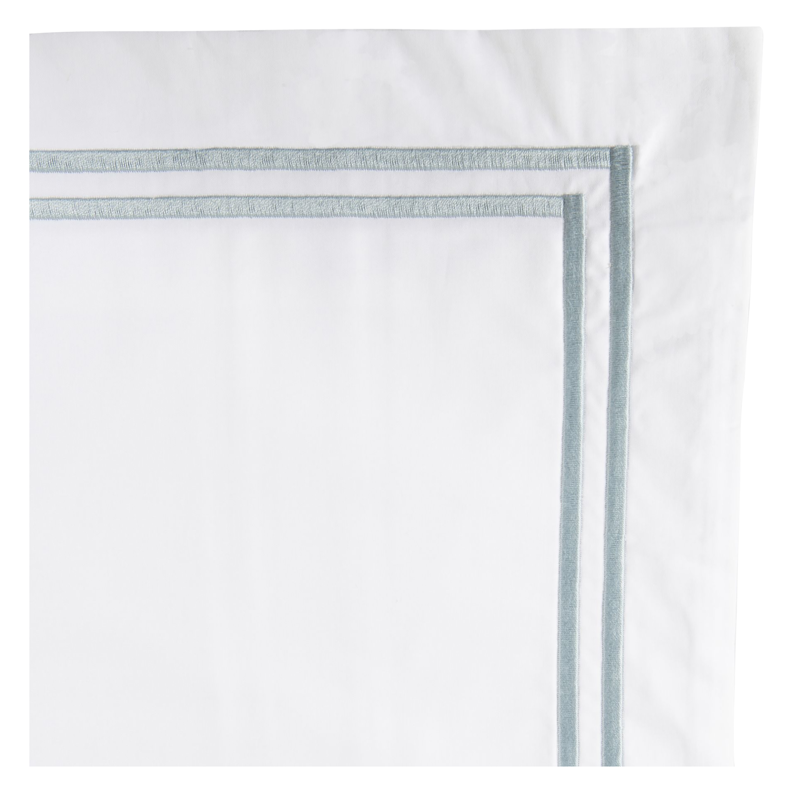 Elte Satin Stitch Sham Pillowcase - Luxury Bedding Set for Home Decor, Hotel & Airbnb Use - Soft & Breathable Cotton Blend for Ultimate Comfort