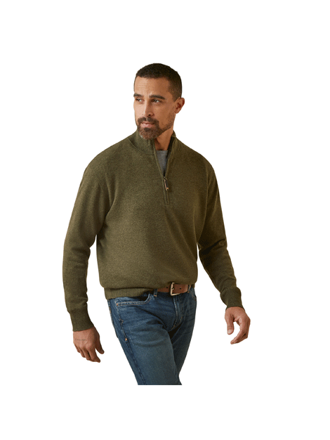 Bolinas 1/4 Zip Sweater for Men & Women - Lightweight Fleece Pullover with Thumb Holes - Perfect for Hiking, Running & Outdoor Activities