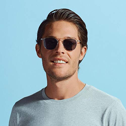 NOOZ Optics Unisex Reading Sunglasses - Slim Lightweight Magnifying Sun Glasses with Case | DINO Square Frame | Perfect for Reading, Driving & Outdoor Activities