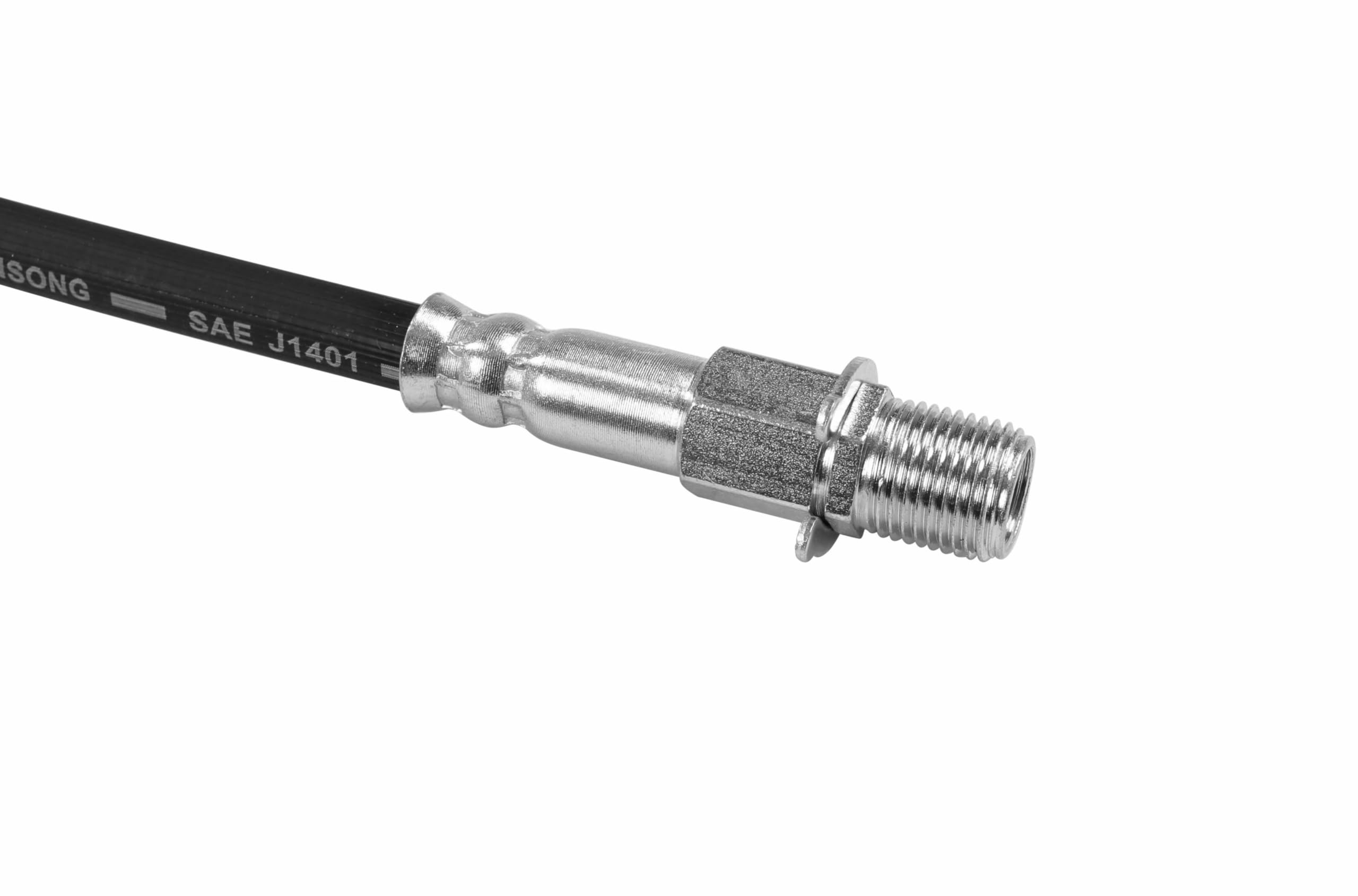 Sunsong 2203532 Brake Hydraulic Hose - High Performance Replacement Hose for Cars, Trucks & SUVs - Durable DOT-Approved Brake Line for Safe Stopping Power - Ideal for Off-Roading, Towing & Daily Commuting