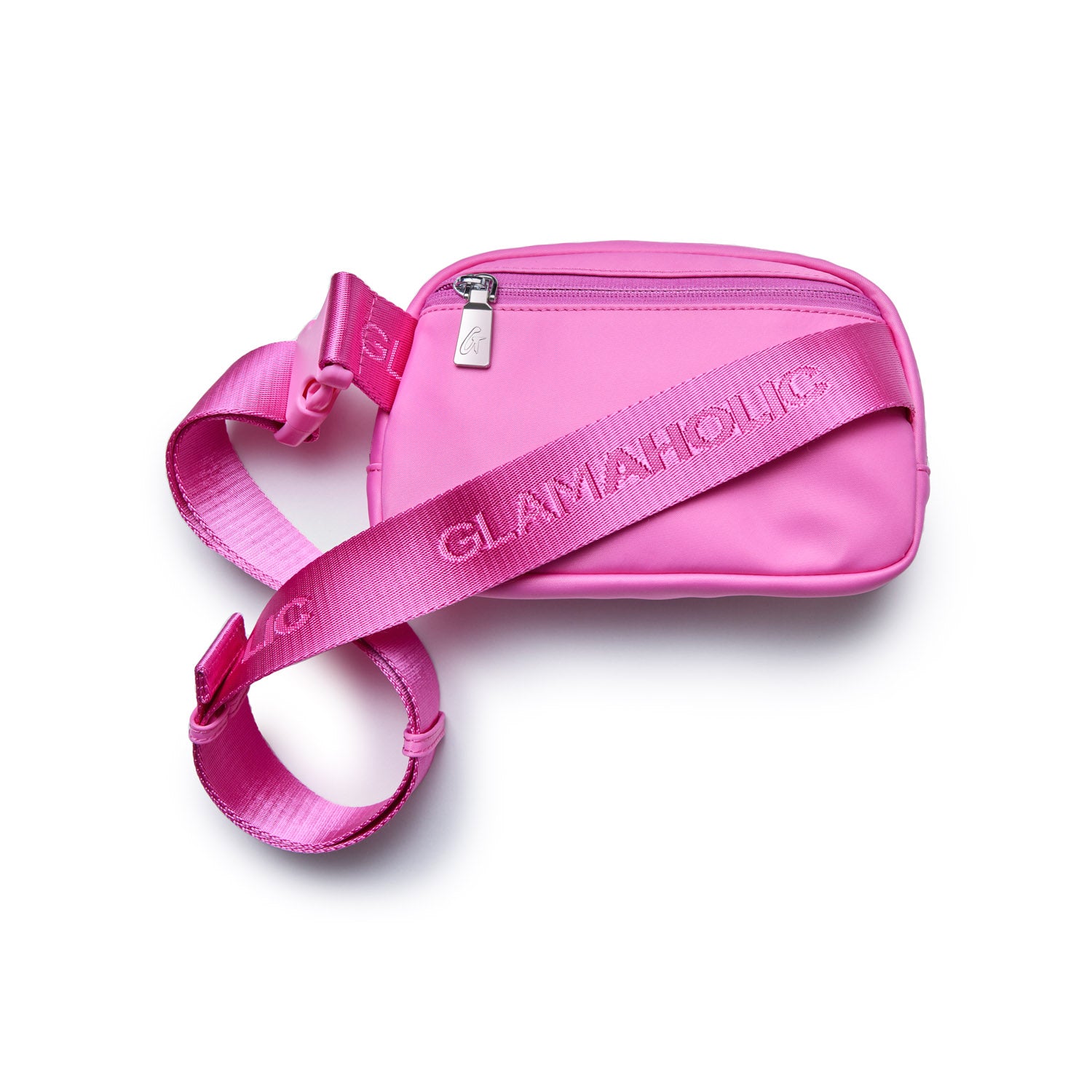Stylish Nylon Fanny Pack in Hot Pink - Perfect for Travel, Hiking & Everyday Use