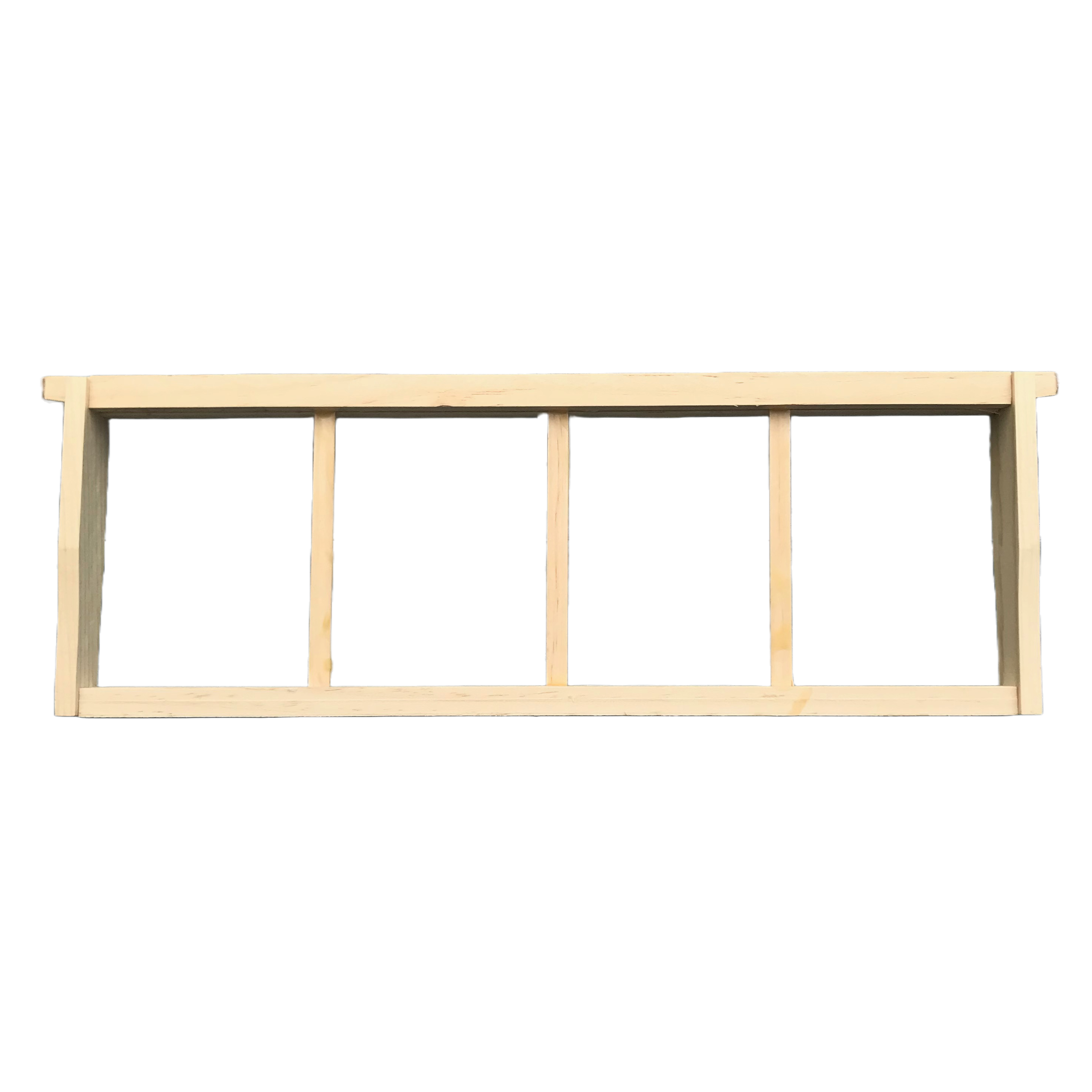 Beekeeping Foundationless Cut Comb Frame for 6 1/4 Medium Supers - Natural Honeycomb Building for Hive Expansion & DIY Beekeeping Supplies