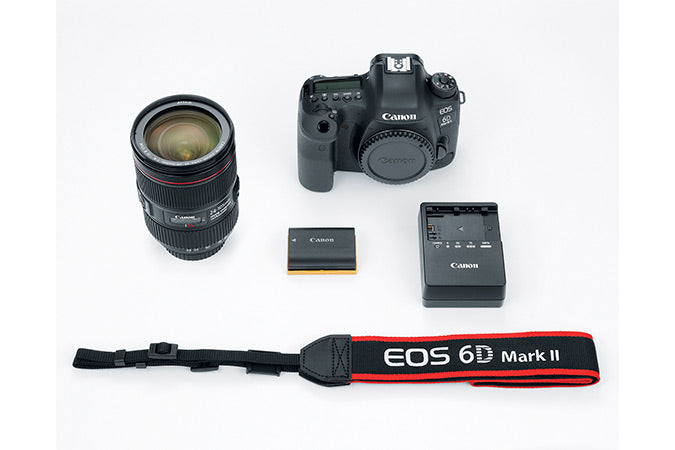 Canon EOS 6D Mark II DSLR Camera with EF 24-105mm f/4L IS II USM Lens - Professional Full Frame Photography for Travel, Portraits & Landscapes