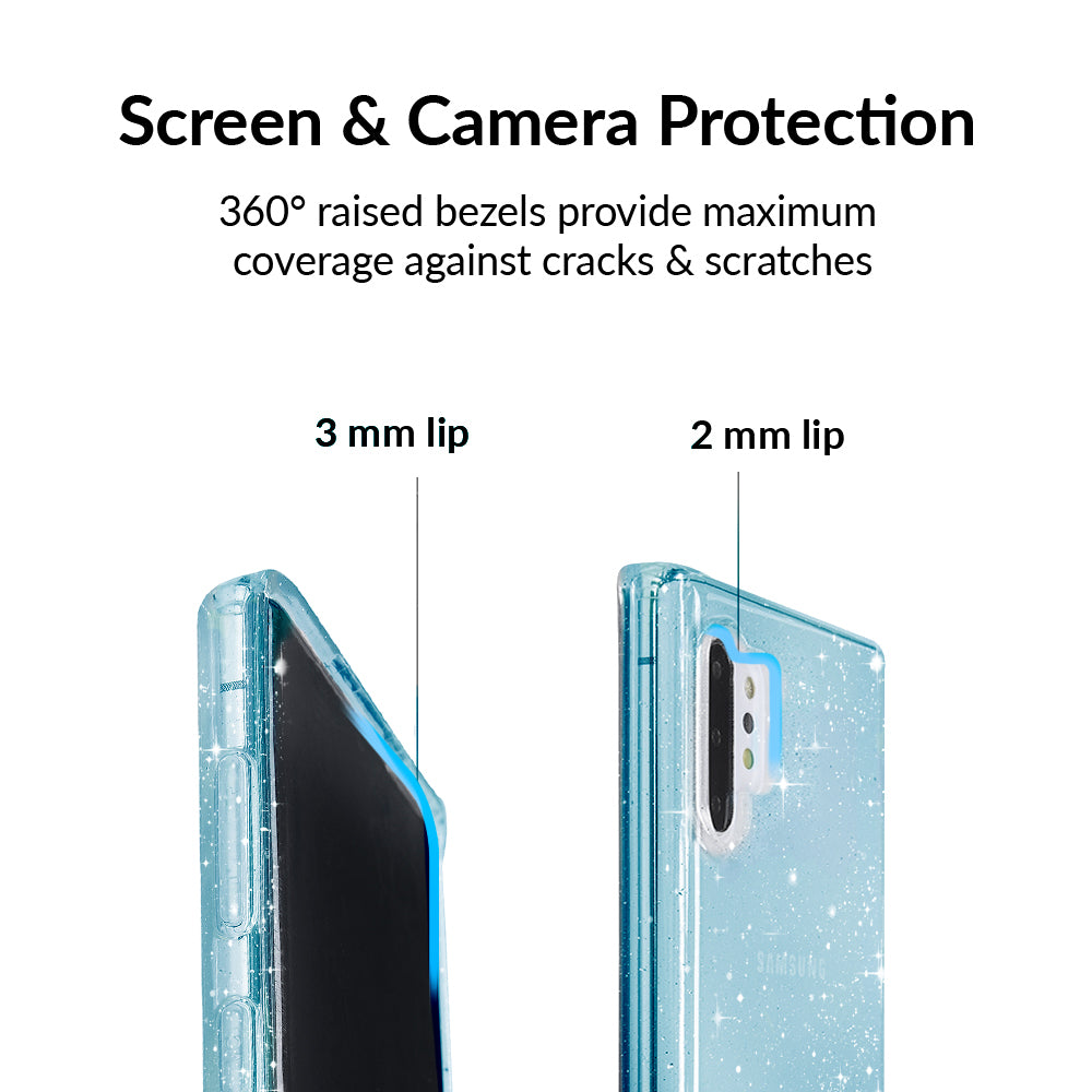 Samsung Galaxy Phone Case with Blue Stardust Design - Durable Protective Cover for Everyday Use, Travel & Outdoor Activities