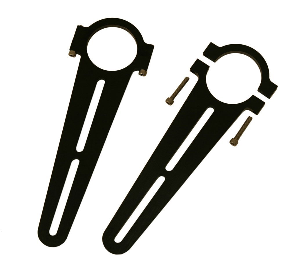 Longacre 22541 Long Slot Mirror Bracket - Universal Adjustable Side Mirror Mount for Race Cars, Trucks & Off-Road Vehicles | Perfect for Track Days & Off-Road Adventures