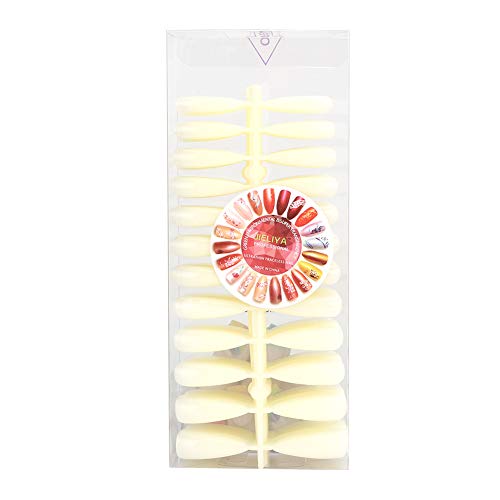 500pcs Clear False Nail Tips for DIY Manicure - Full Cover French Nails, Natural Color Acrylic Nail Extensions for Home Salon & Professional Use | Perfect for Nail Art, Parties, Weddings and Special Occasions