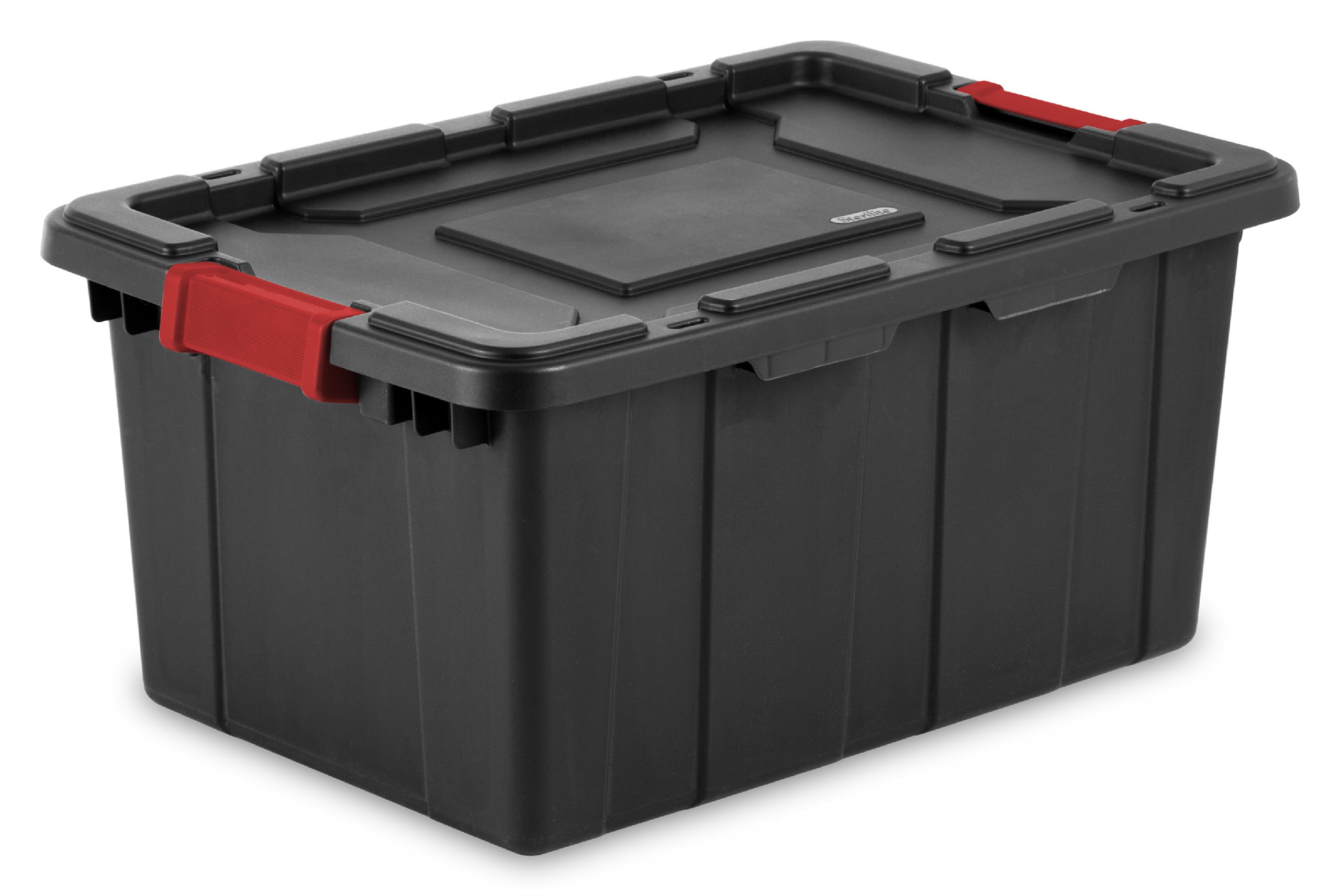Sterilite Heavy-Duty Storage Bins Bundle - 15 Gallon (6-Pack) & 27 Gallon (4-Pack) Plastic Totes with Secure Latching Lids - Perfect for Home Organization, Garage Storage, and Industrial Use