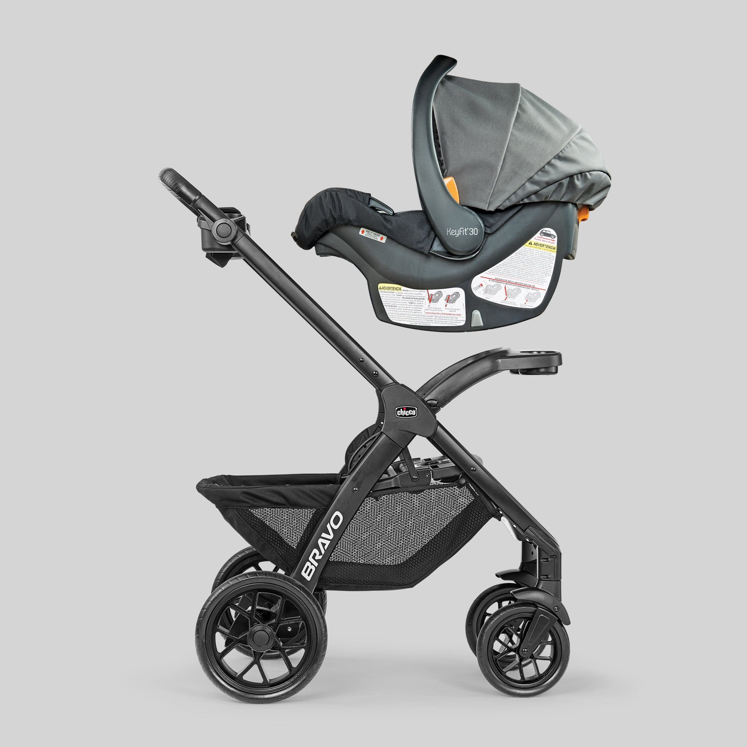 Chicco Bravo LE ClearTex Quick Fold Lightweight Stroller for Babies & Toddlers - Perfect for Travel, Shopping, and Everyday Use