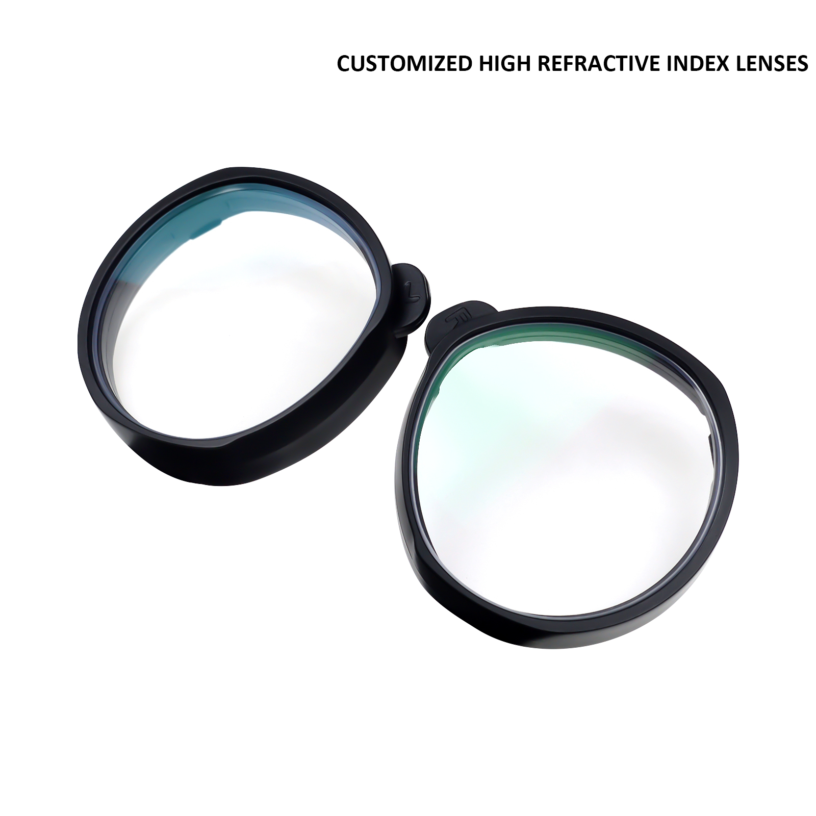 Anti-Blue Light Magnetic Prescription Lenses for Oculus Quest 2 VR Headset - Myopia Glasses Insert with Quick Release Frame - Perfect for Gaming, Work & Eye Protection