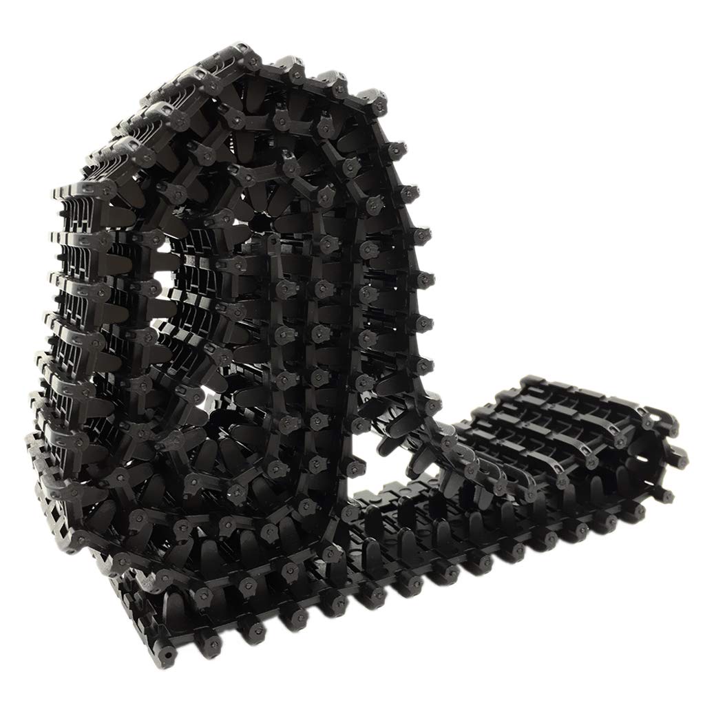 78cm Plastic Tank Track Removable Tracked Chassis for Robot DIY - Durable RC Crawler Parts for Robotics Projects & STEM Education