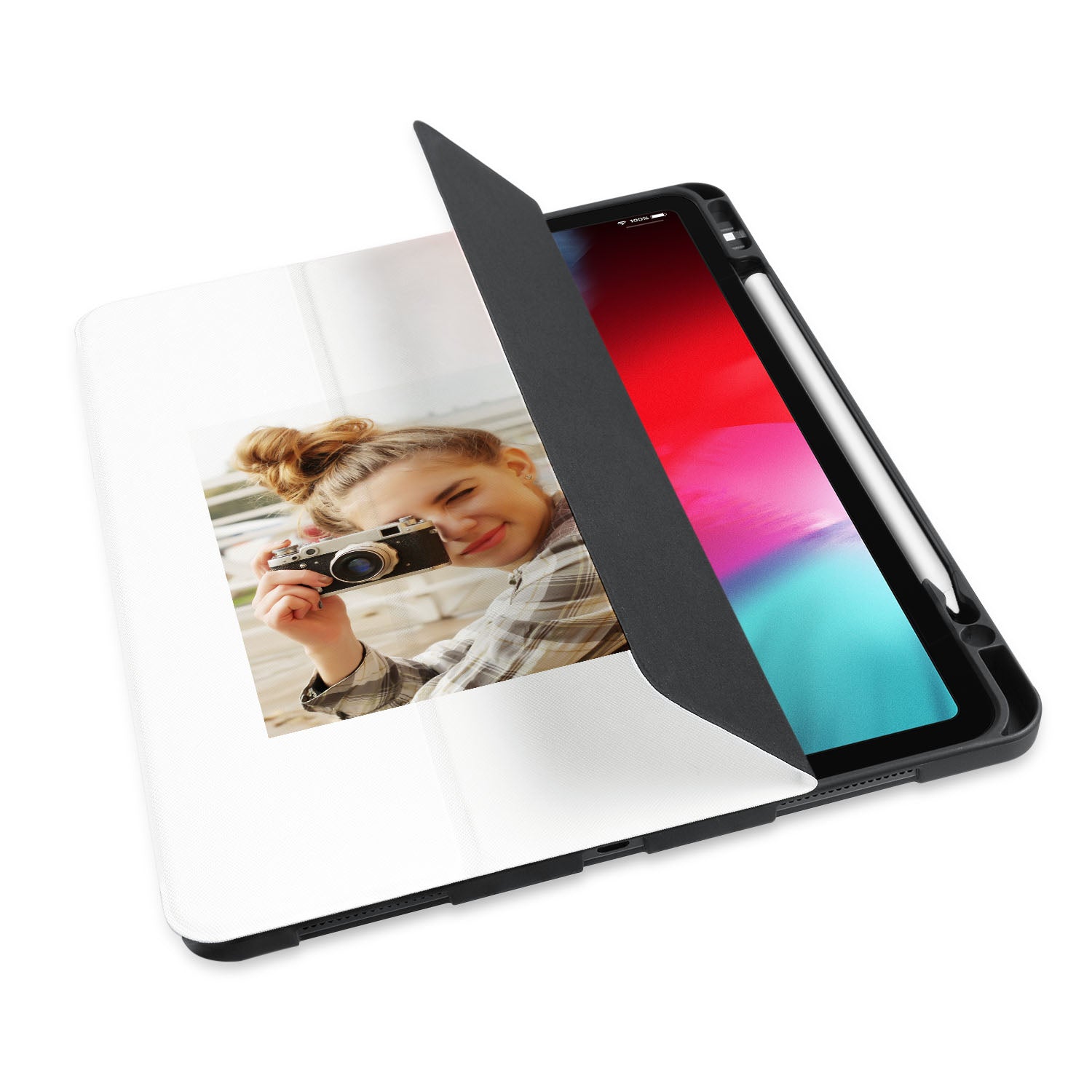Custom Photo Collage iPad Case - Personalized Design for iPad 6th/7th/8th/9th Gen - Perfect for Gifts, Travel & Daily Protection
