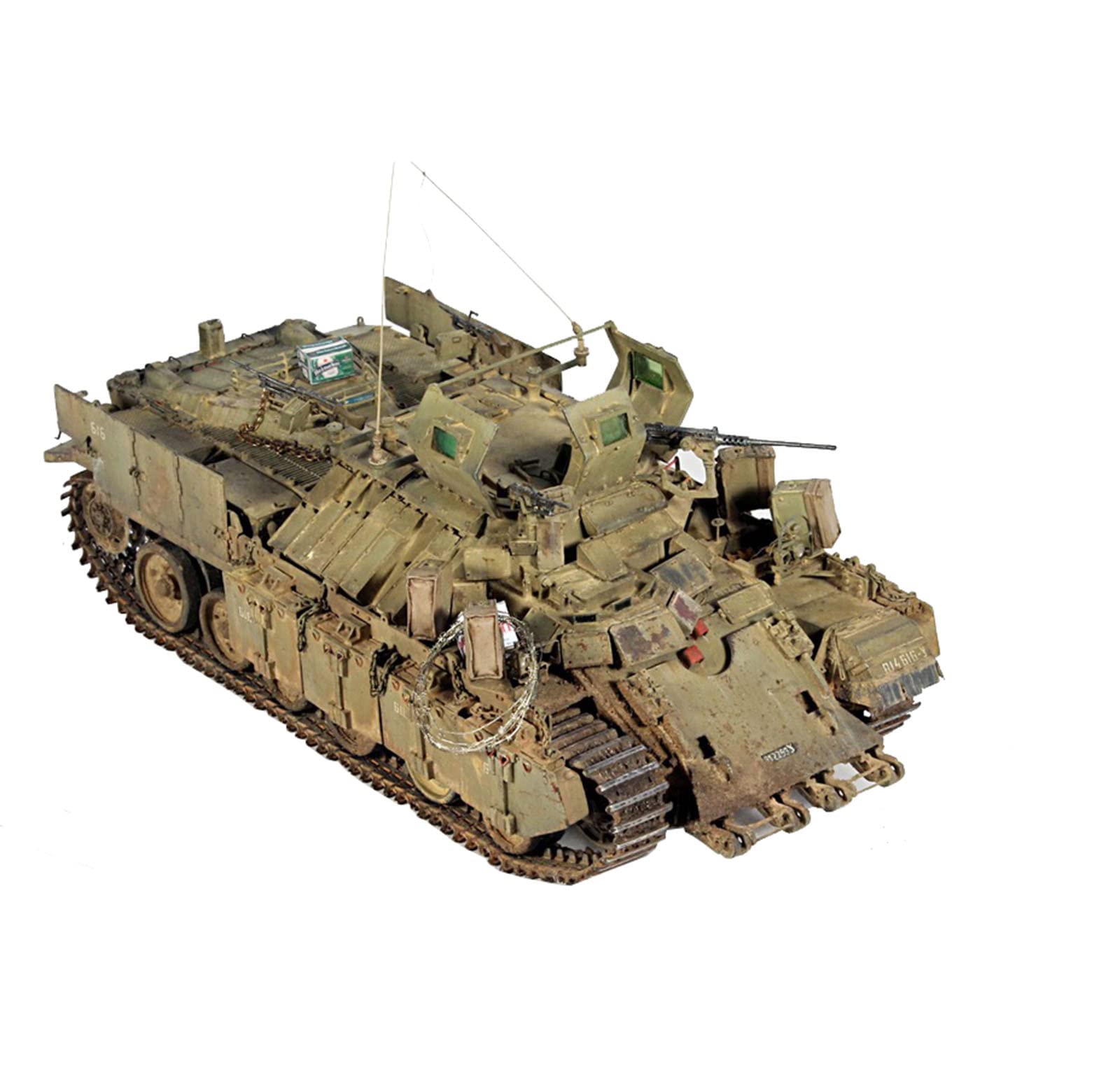 1/35 Scale IDF APC Nagmachon Plastic Model Kit - 3D Tank Puzzle for Adults, Military Vehicle Building Toy (9x4.7 Inches) - Perfect for Collectors, DIY Enthusiasts & Gift Giving