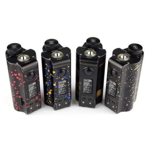 Dovpo Topside Dual 200W Squonk Box Mod - Premium Vape Mod Kit with Dual 18650 Batteries for Powerful Cloud Chasing | Perfect for Sub-Ohm Vaping & RDA Enthusiasts