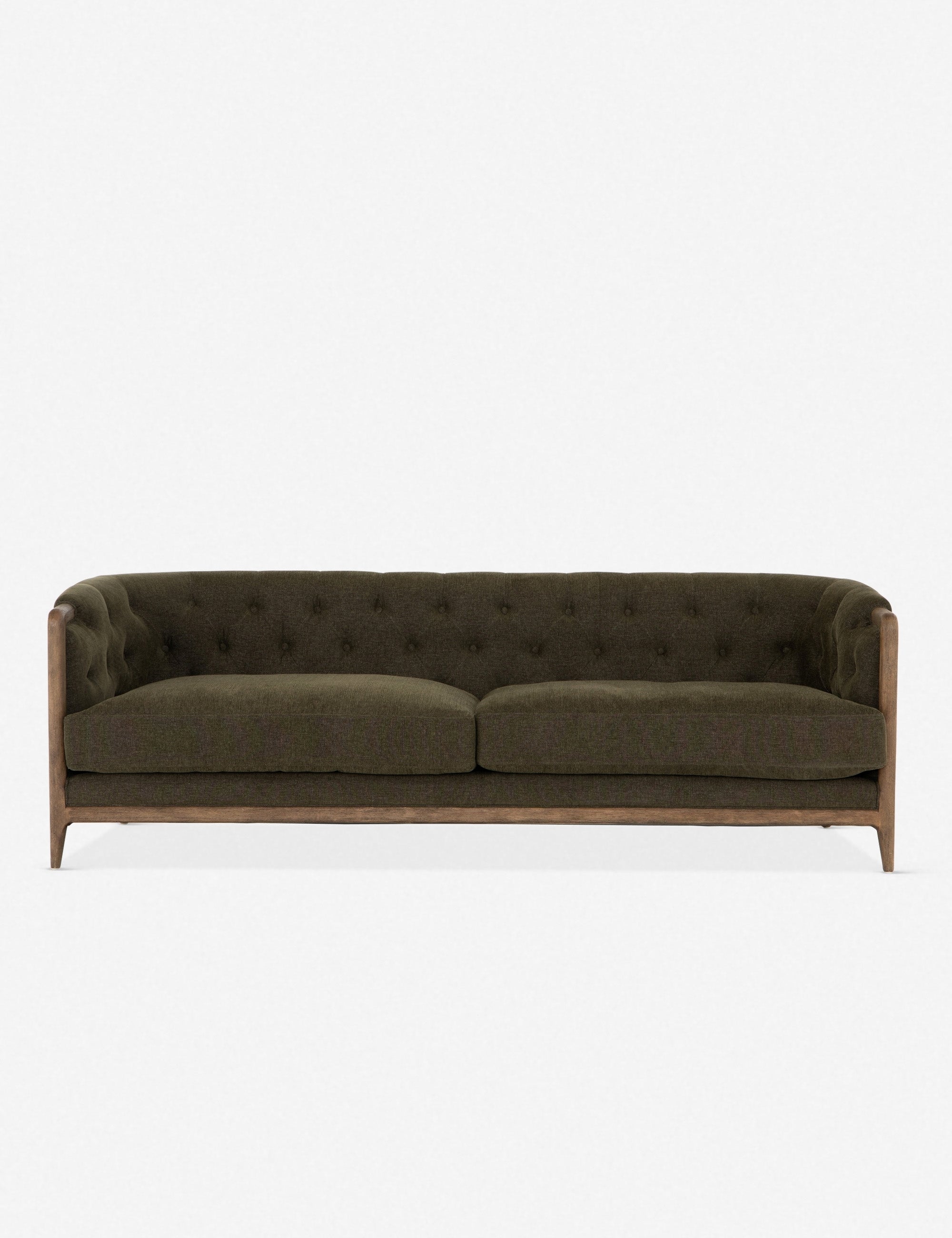 Modern Giroud Sofa - Comfortable 3-Seater Couch for Living Room, Lounge & Office - Stylish Upholstered Fabric Sofa with Soft Cushions