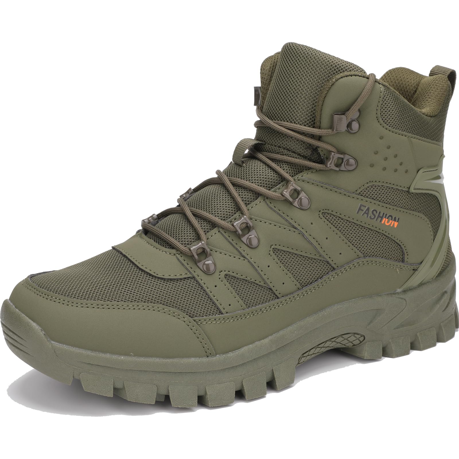 **Men's Waterproof Hiking Boots - Lightweight Outdoor Trekking & Backpacking Shoes for Mountain Climbing & Trail Walking - Durable 8061 for Adventure & Travel**