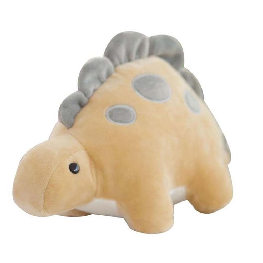 SNXDO 11 Inch Dinosaur Plush Toy - Ultra Soft Stuffed Animal Pillow for Kids, Cute Sleeping Companion & Home Decor Gift (Yellow) | Perfect for Birthday Presents, Nursery Decor & Cozy Bedtime Snuggles