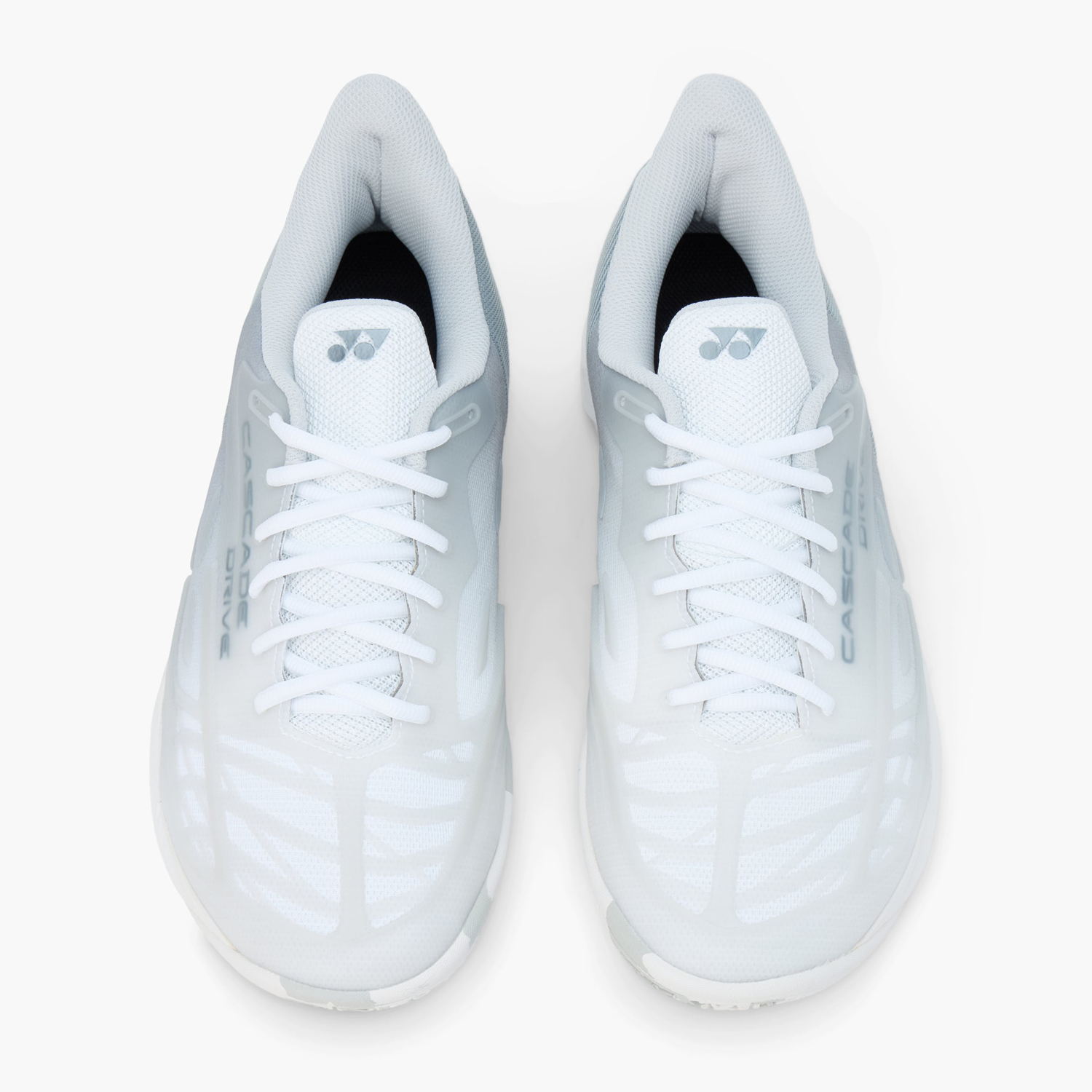 Yonex Cascade Drive 2 Badminton Shoes - Matte White | Lightweight & Breathable for Indoor Sports | Perfect for Badminton, Tennis & Court Games