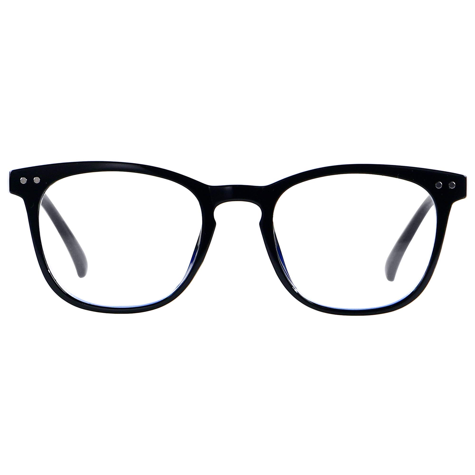ANDWOOD Blue Light Blocking Glasses for Women - Anti Blue Ray Computer Glasses with Stylish Frame (Perfect for Office Work, Gaming & Nighttime Screen Use)