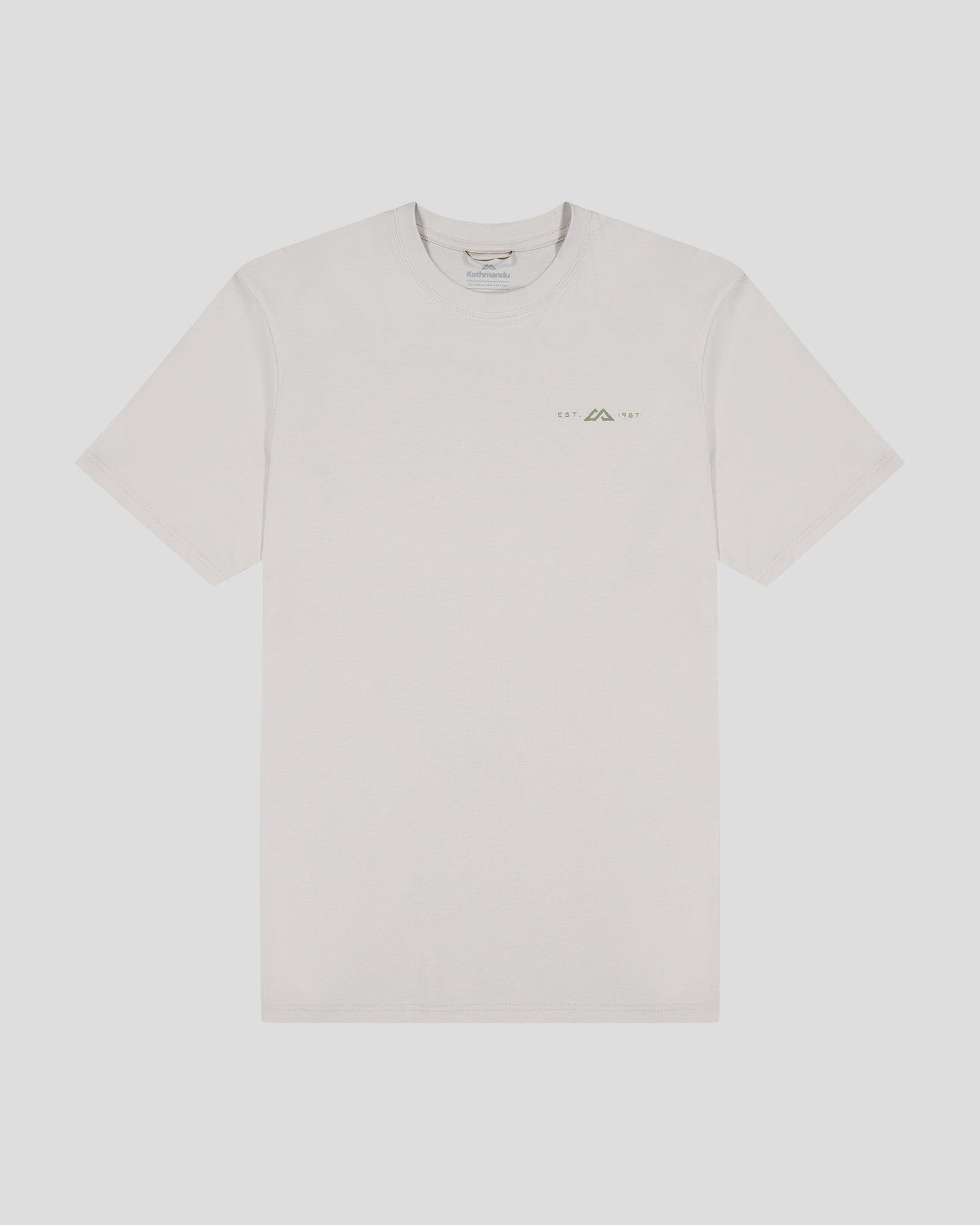 Men's Mountain Camo Organic Cotton T-Shirt - Eco-Friendly Casual Wear for Outdoor Adventures & Hiking