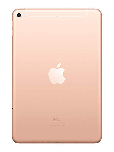 2019 Apple iPad Mini 7.9-inch Wi-Fi + Cellular 256GB - Gold (Renewed) | Portable Tablet for Work, Travel & Entertainment