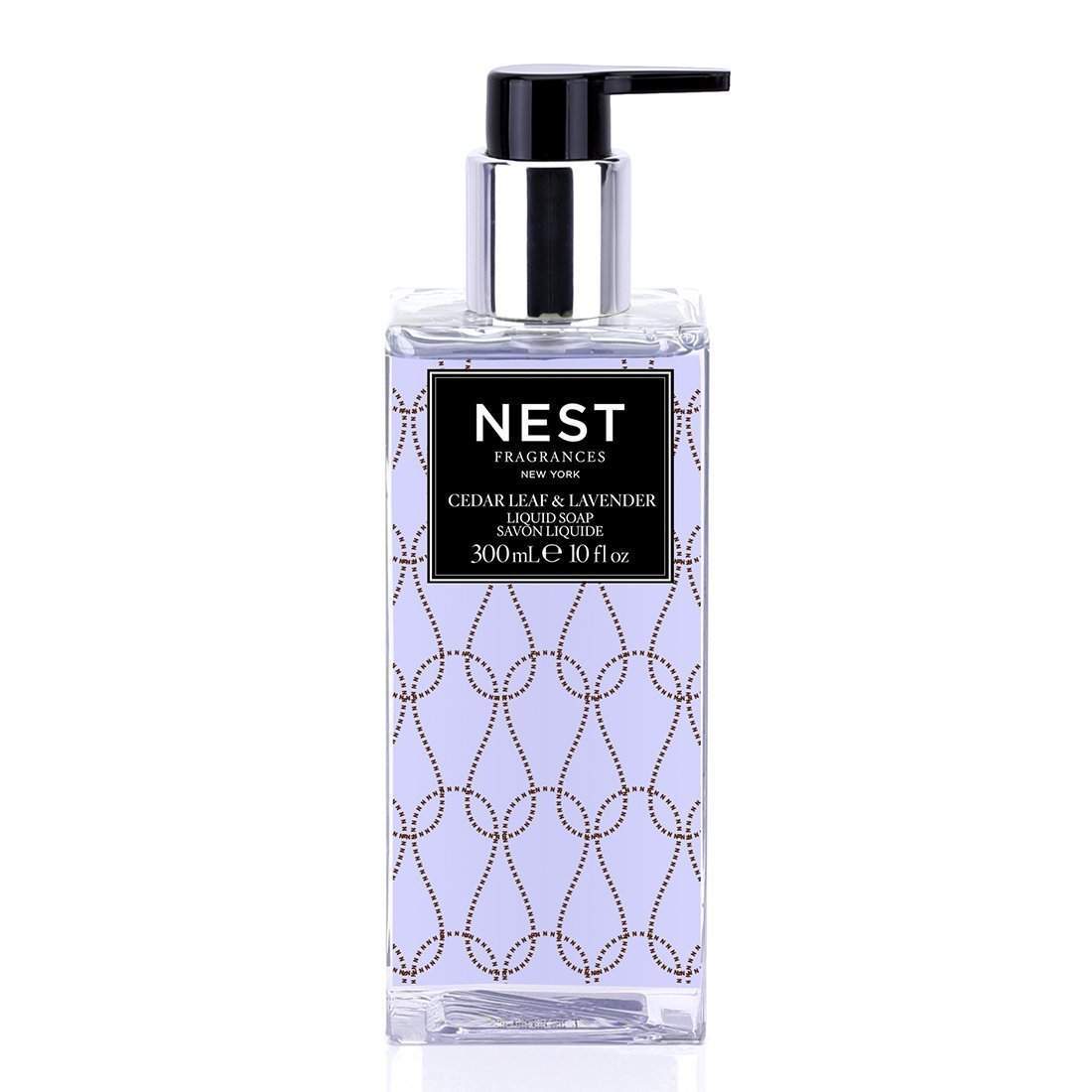 Cedar Leaf & Lavender Natural Liquid Hand Soap - Organic, Moisturizing & Aromatherapy Benefits for Home, Spa & Bathroom Use