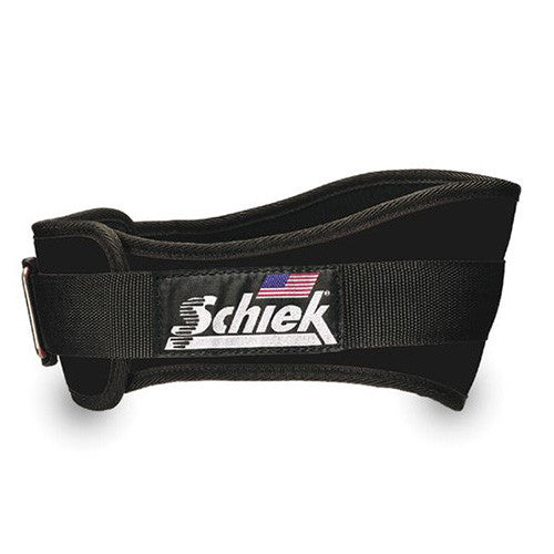 Schiek 2004 Weight Lifting Belt for Men & Women - Premium Powerlifting & Strength Training Support - Black - Ideal for Gym, CrossFit & Deadlifts