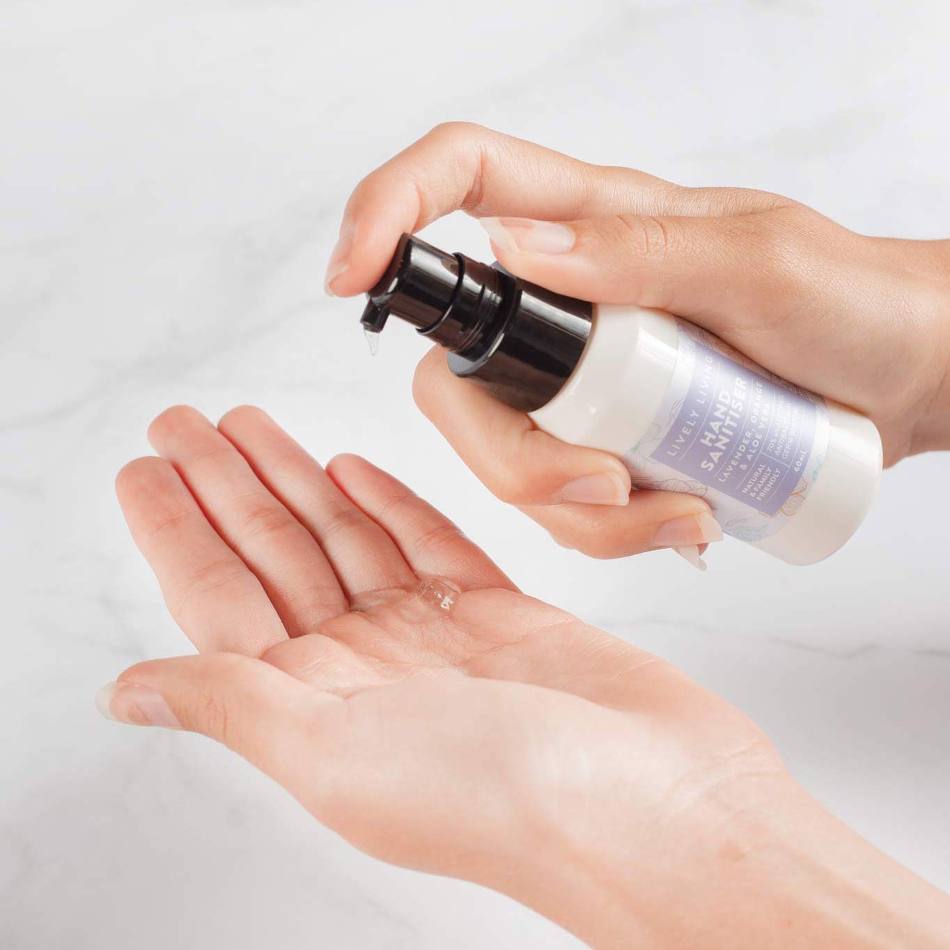 Antibacterial Hand Sanitizer Gel - 70% Alcohol for Effective Germ Protection - Ideal for Travel, Office, and Daily Hygiene