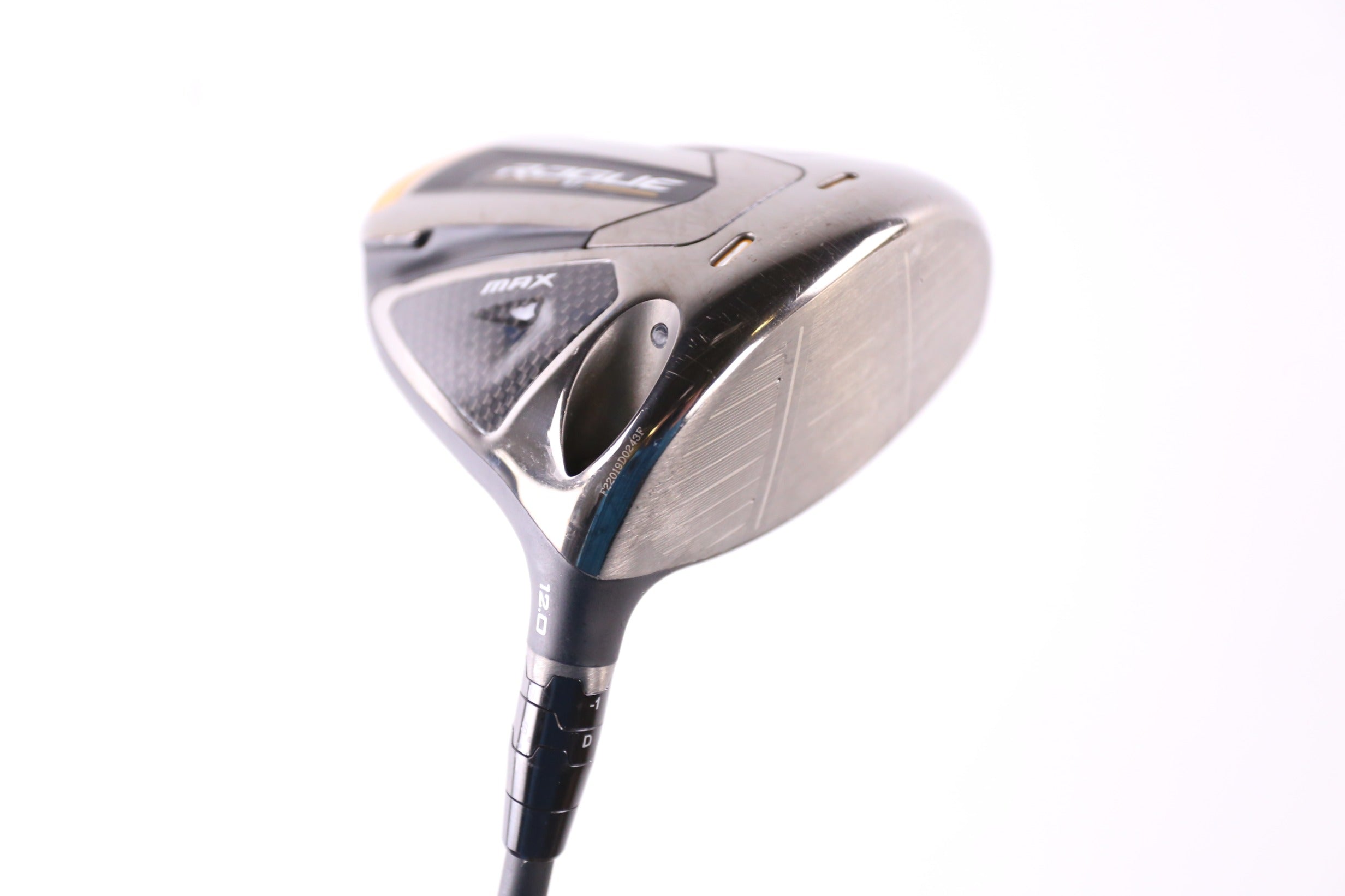 Used Callaway Rogue ST MAX Driver 12° Regular Flex Right Handed Golf Club - Mitsubishi Tensei Blue Shaft for Improved Distance & Accuracy | Perfect for Golfers Seeking Forgiveness & Performance on the Course