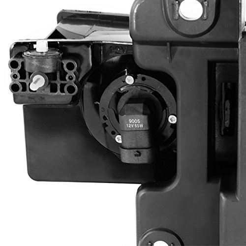 AKKON Complete Headlight Assembly Kit for Chevy C10 & K10 Pickup - Black Housing Headlights, Corner Lights & Bumper Signal Lamps Replacement Set | Perfect for Restoration & Custom Builds