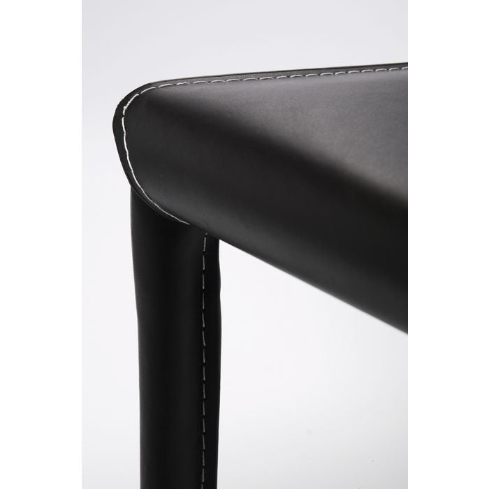 Milano Brown Leather Chair - Modern & Comfortable Living Room Seating for Home & Office