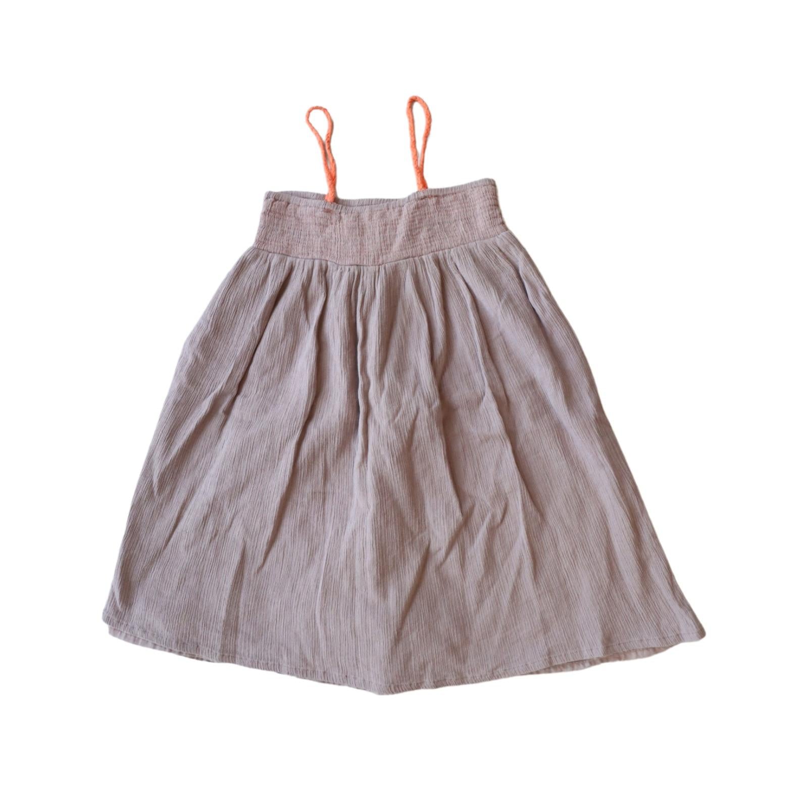 Arsène et les Pipelettes Girls' Sleeveless Summer Dress Size 6T - Perfect for Beach, Birthday Parties & Casual Outings