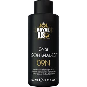 Royal KIS SoftShades Demi Conditioning Hair Color 7T - 100ml Ammonia Free, Sulfate Free & Silicone Free - Shine Boost & Color Refresh for Damaged Hair | Perfect for At-Home Hair Coloring & Salon-Quality Results