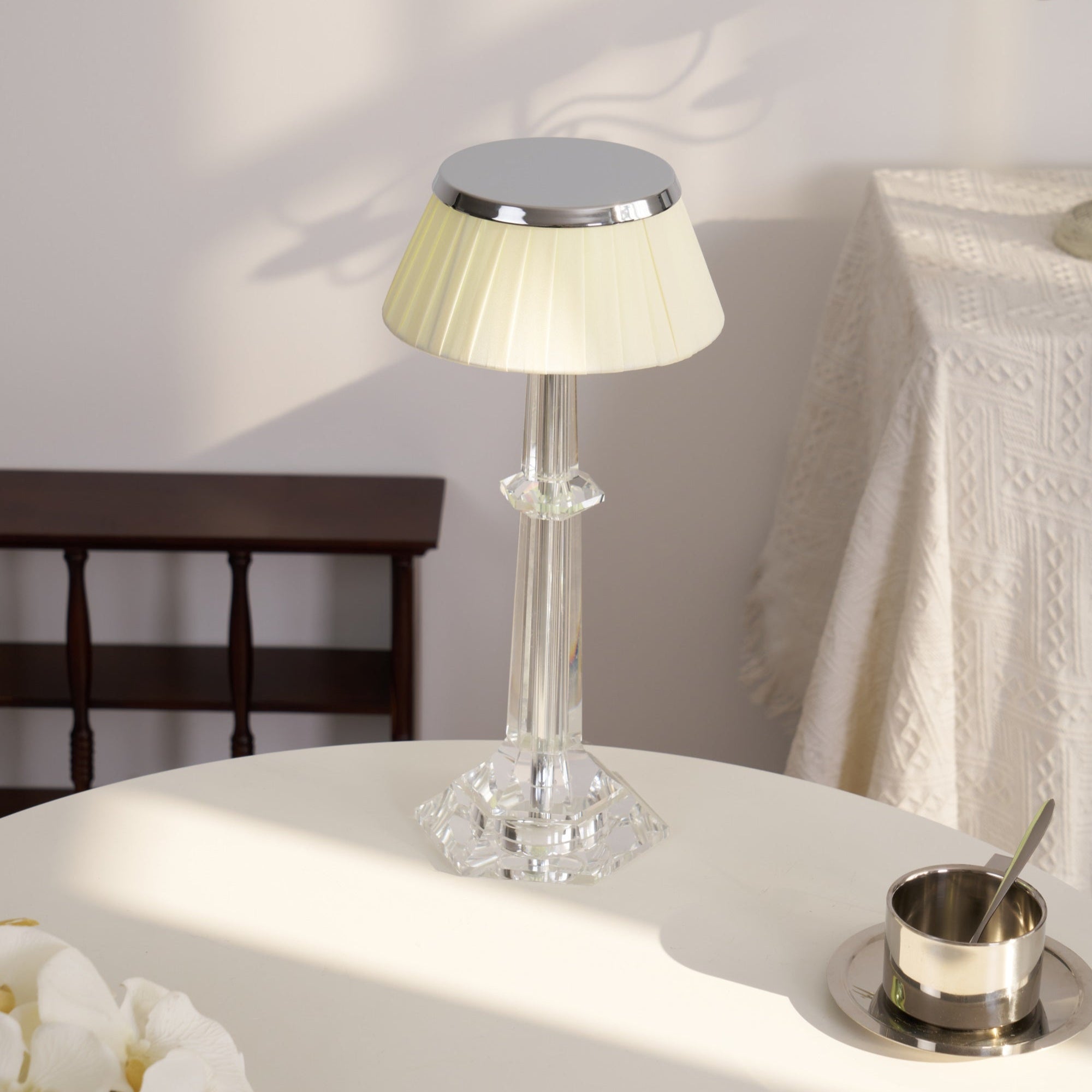Versailles Table Lamp - Elegant French-Inspired Home Decor for Living Room, Bedroom & Office - Perfect for Ambient Lighting & Stylish Interior Design