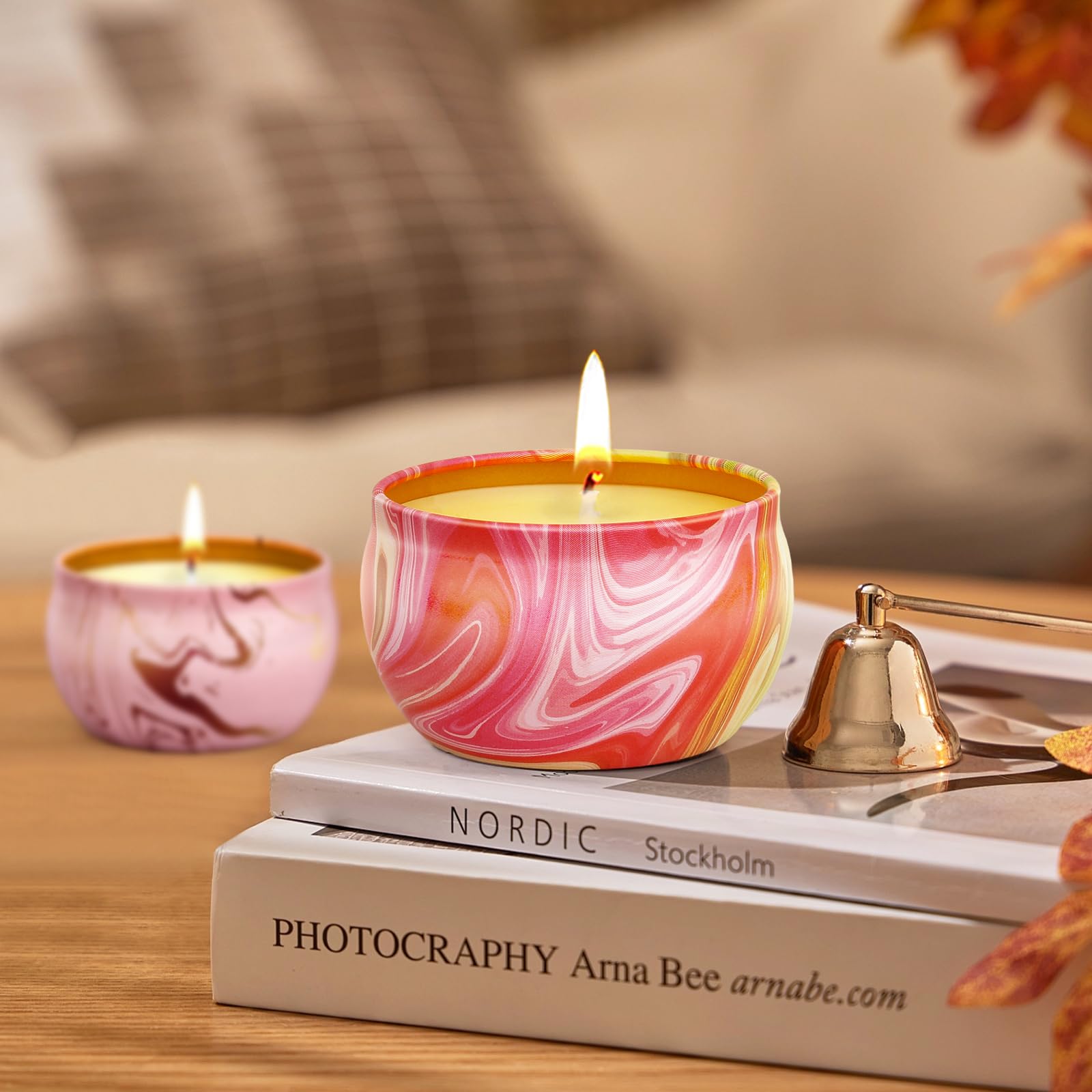 16 Pack Scented Soy Candles for Women - 180 Hours Long Lasting Lavender Aromatherapy Candles, Relaxing Birthday Christmas Gifts for Mom, Wife, Her - Perfect for Home, Bath, Spa, Yoga & Meditation